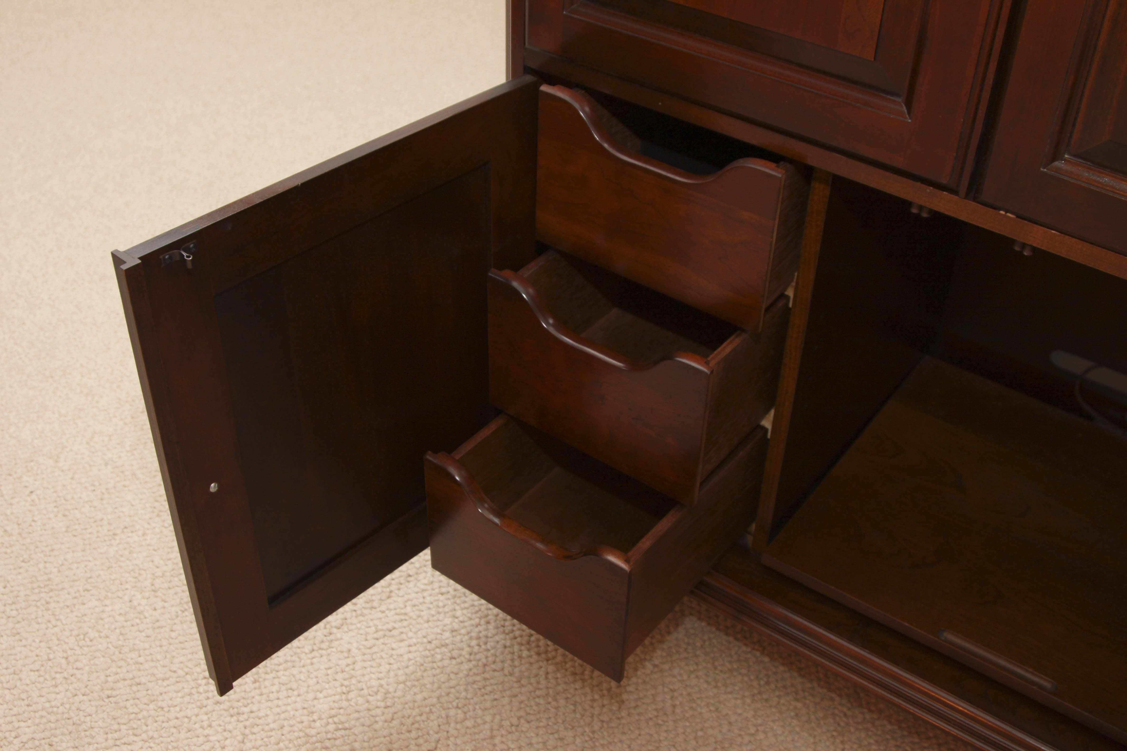 Traditional-Style Entertainment Armoire