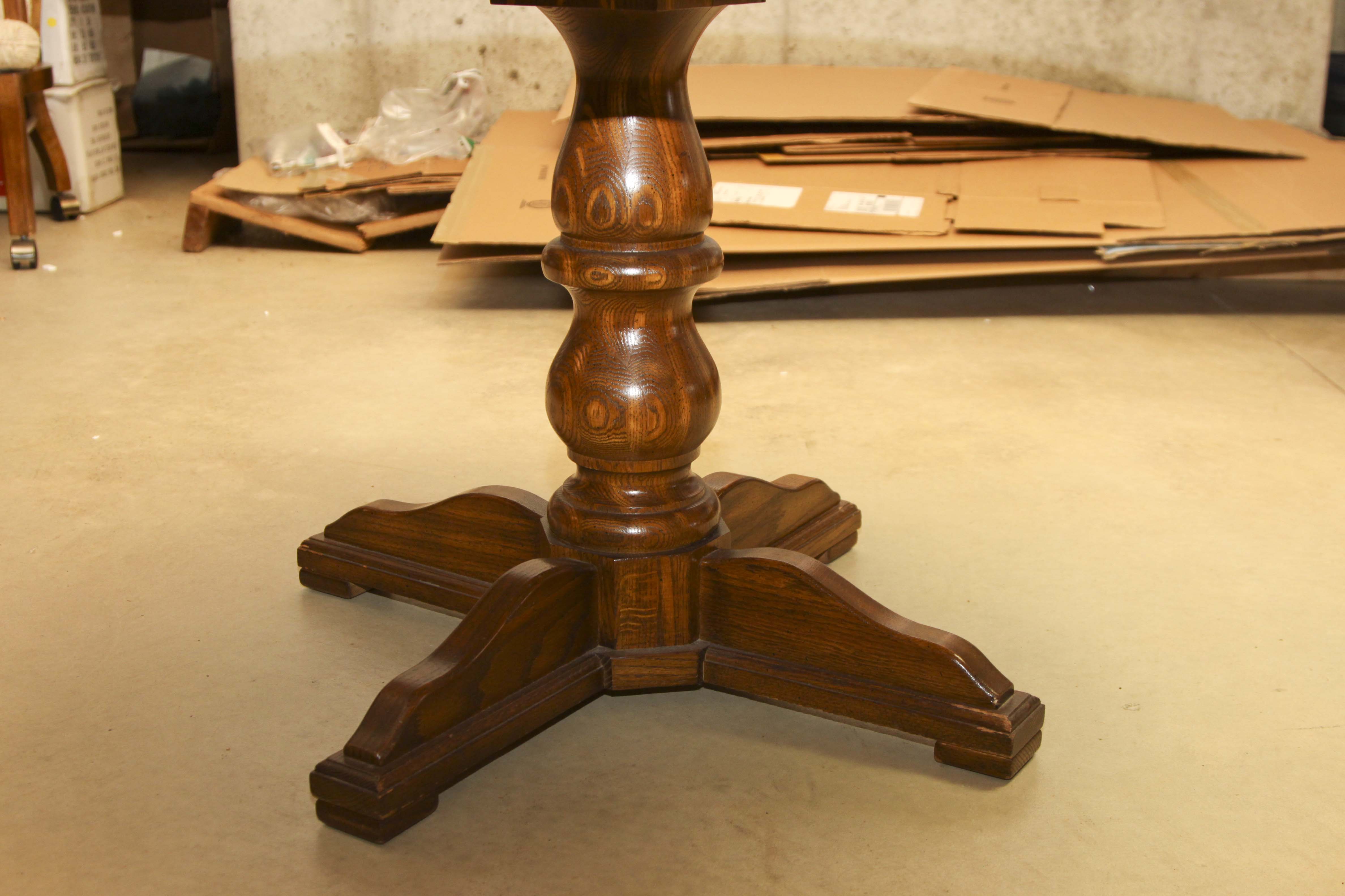 Game Table with Four Chairs