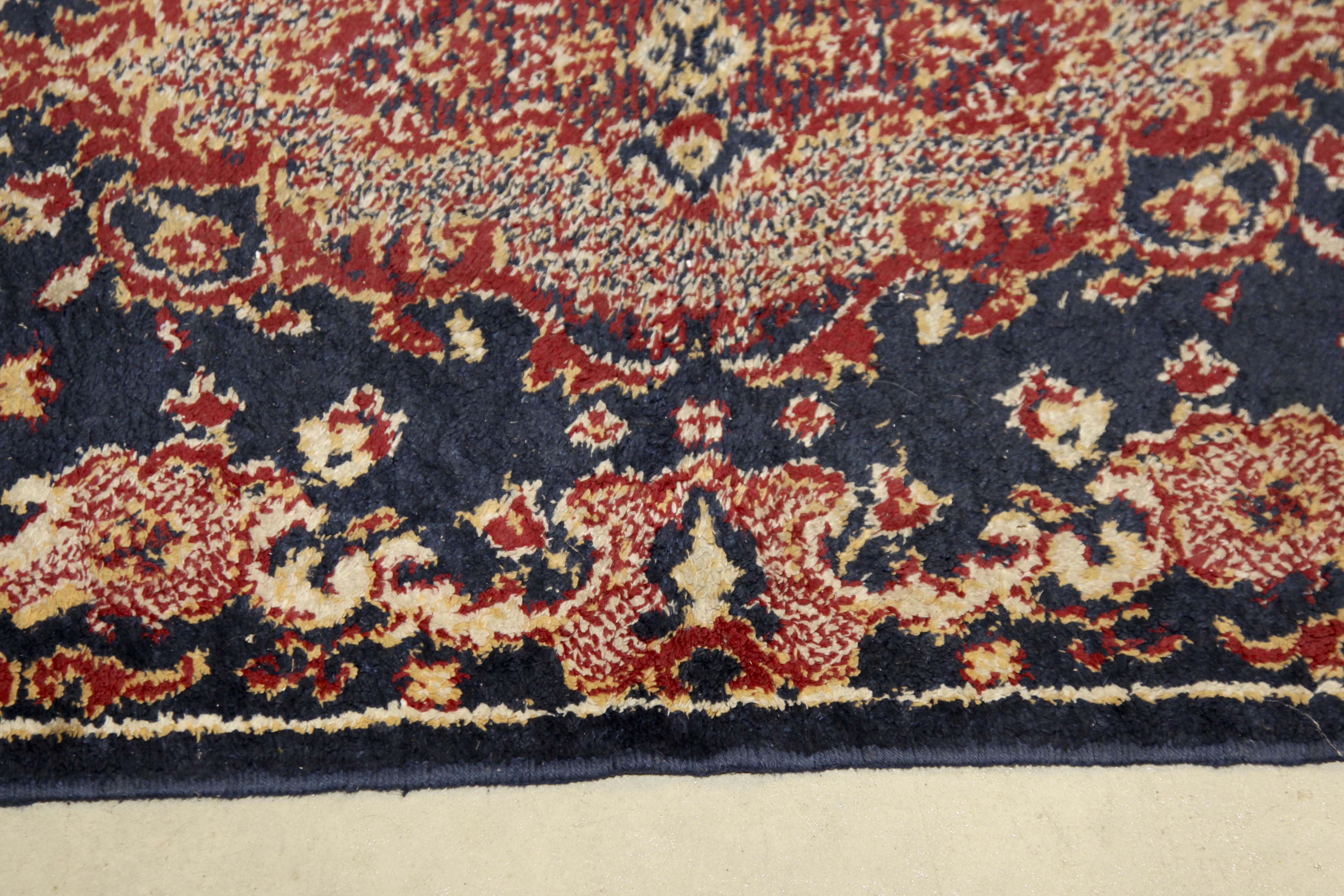 Two Small Machine Woven Accent Rugs