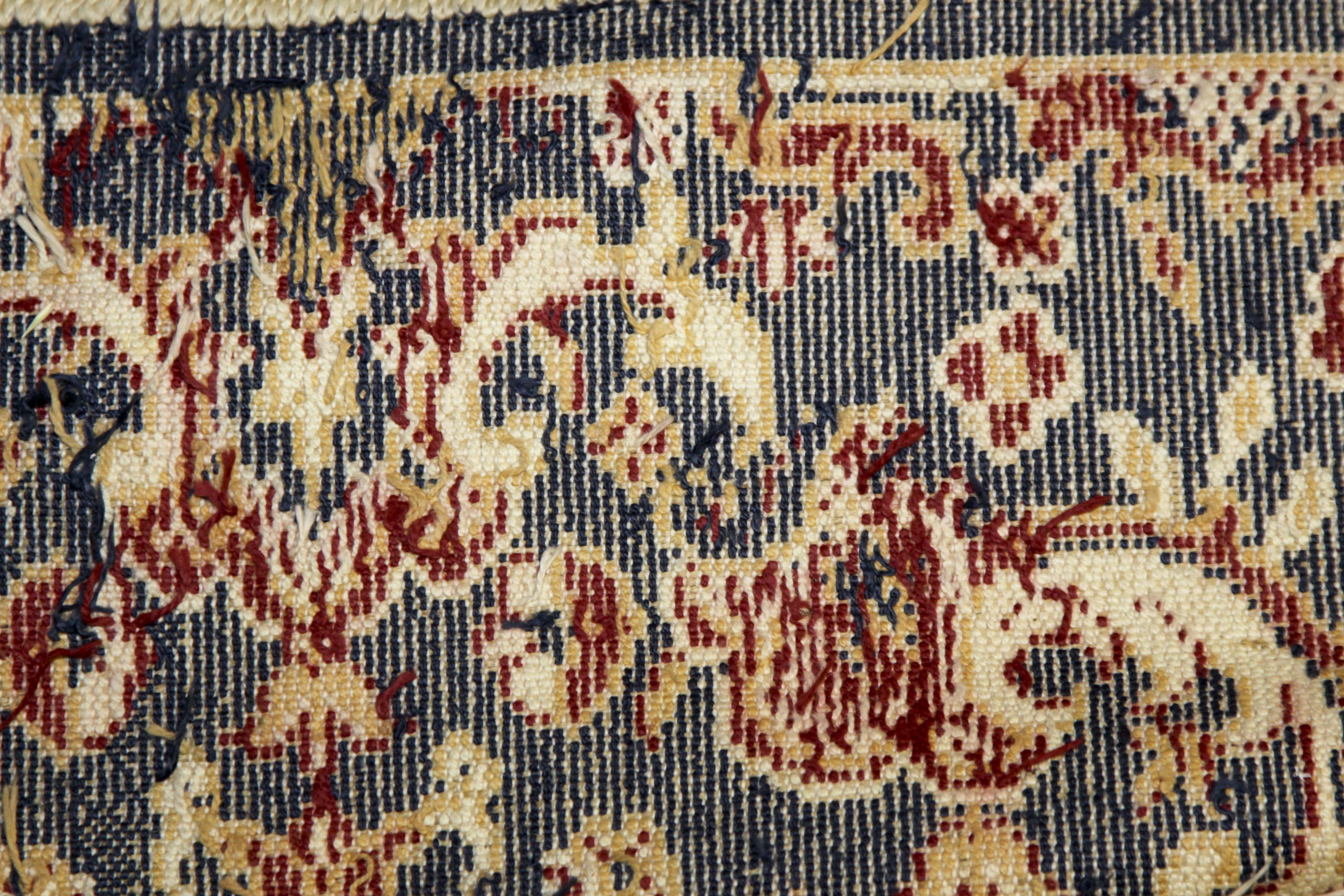 Two Small Machine Woven Accent Rugs