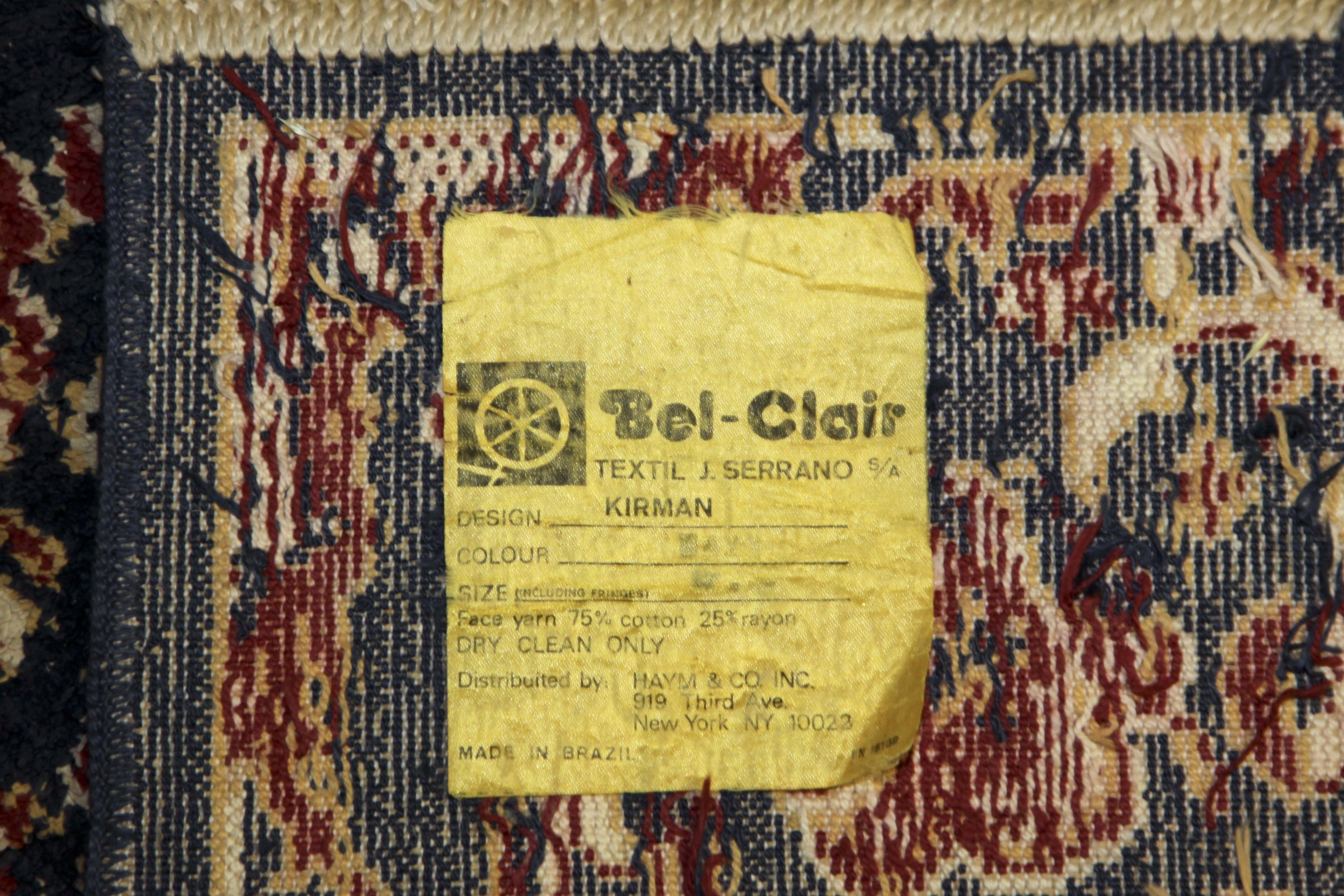 Two Small Machine Woven Accent Rugs