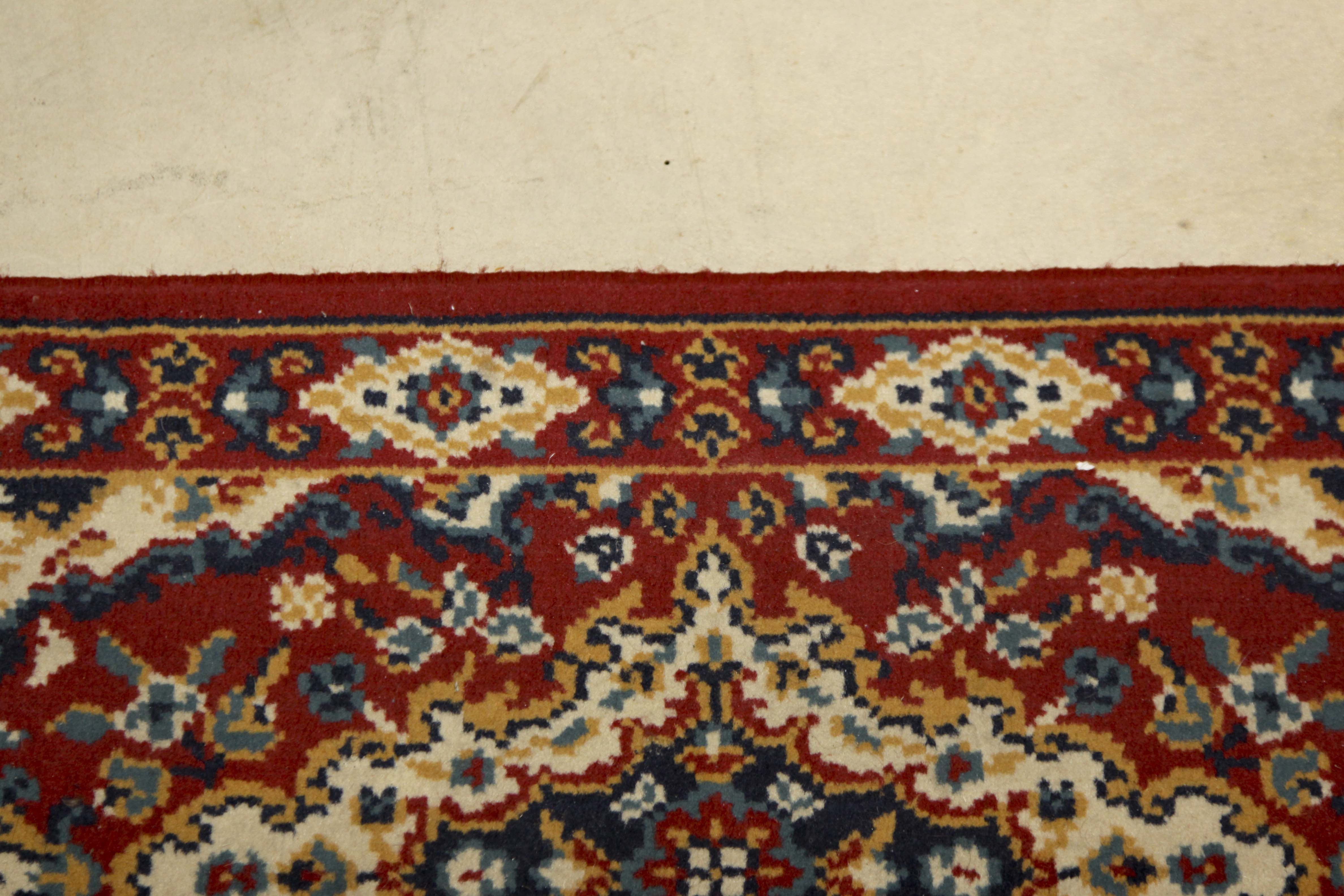 Two Small Machine Woven Accent Rugs