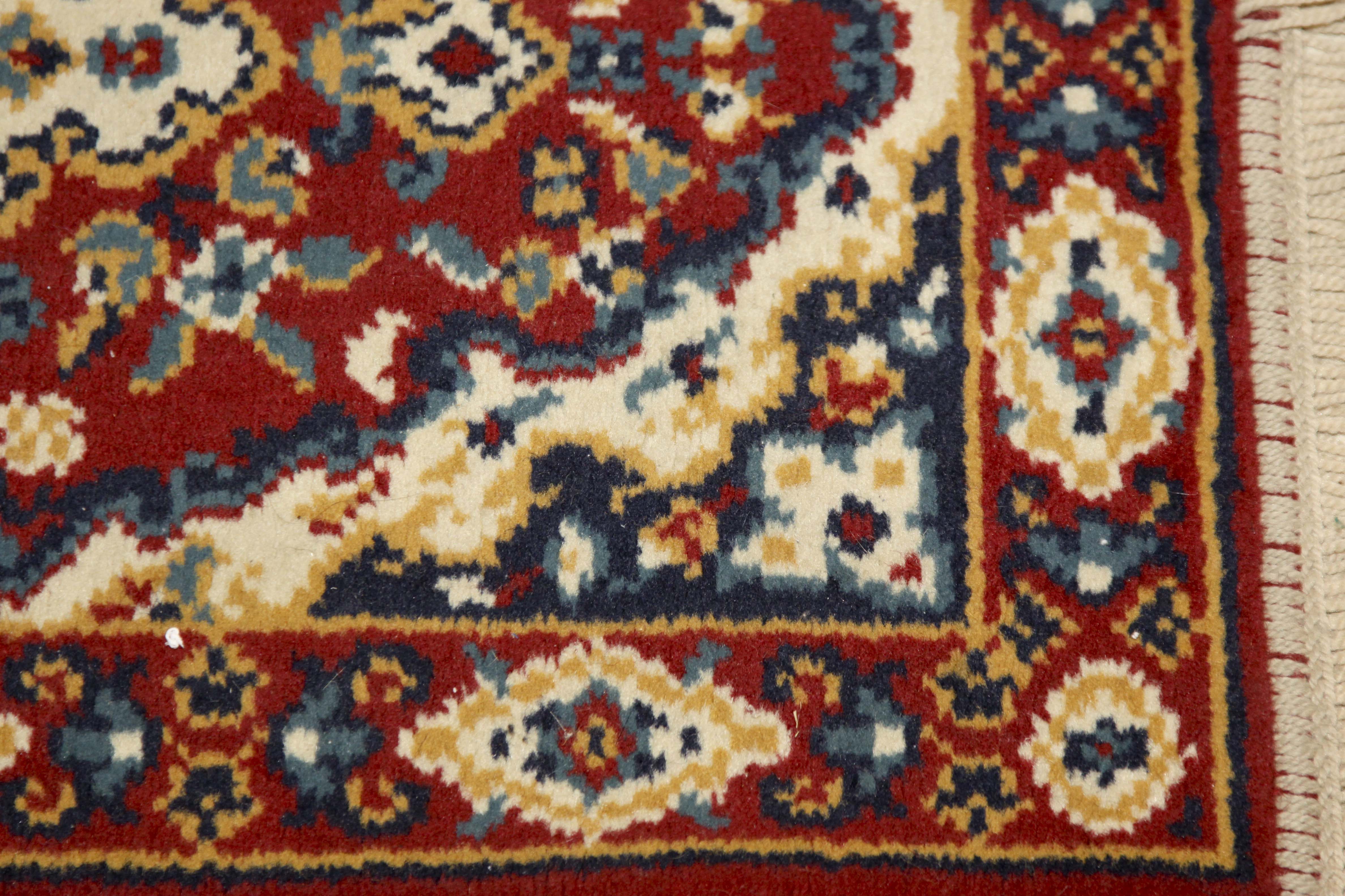 Two Small Machine Woven Accent Rugs