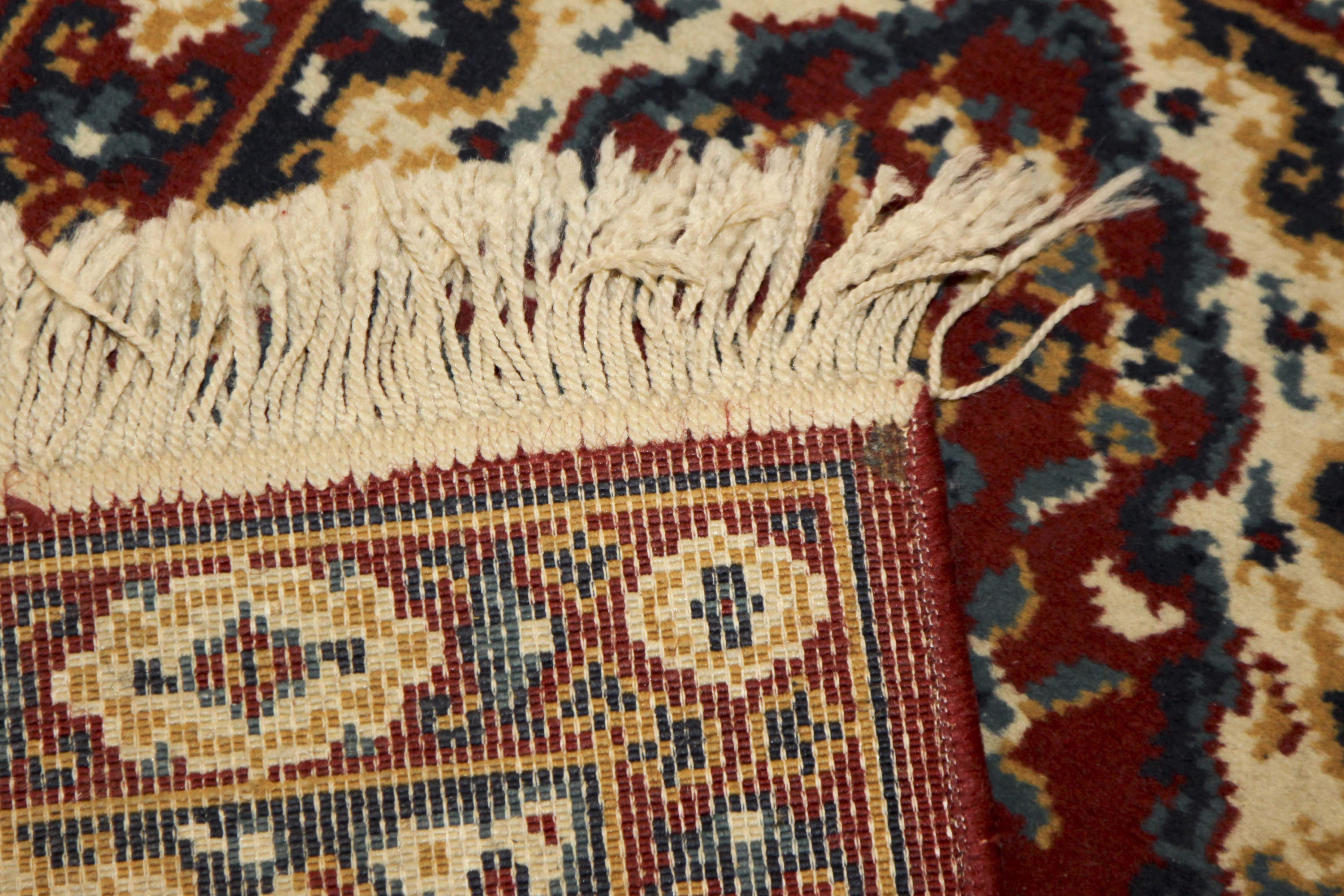 Two Small Machine Woven Accent Rugs