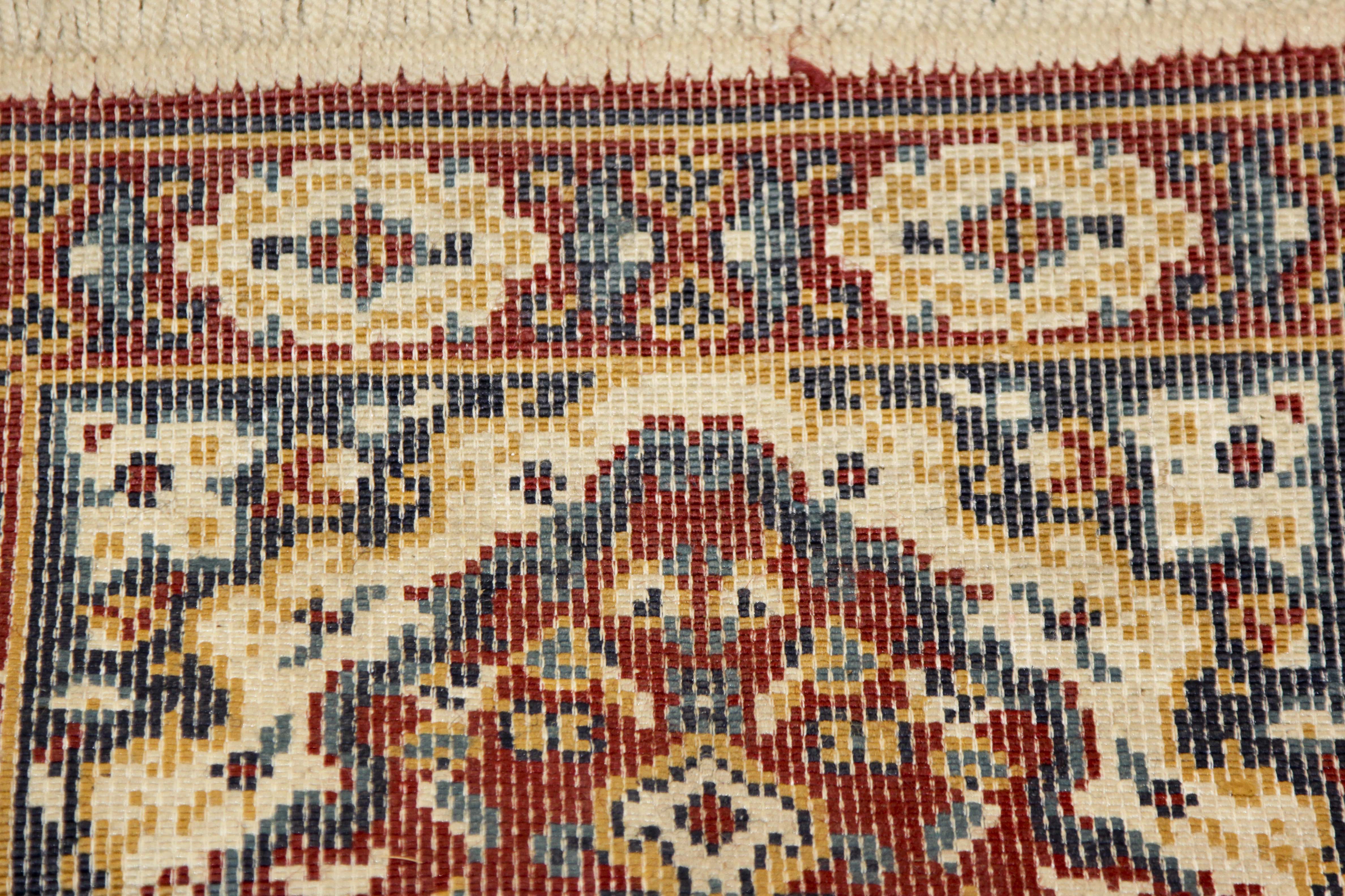 Two Small Machine Woven Accent Rugs