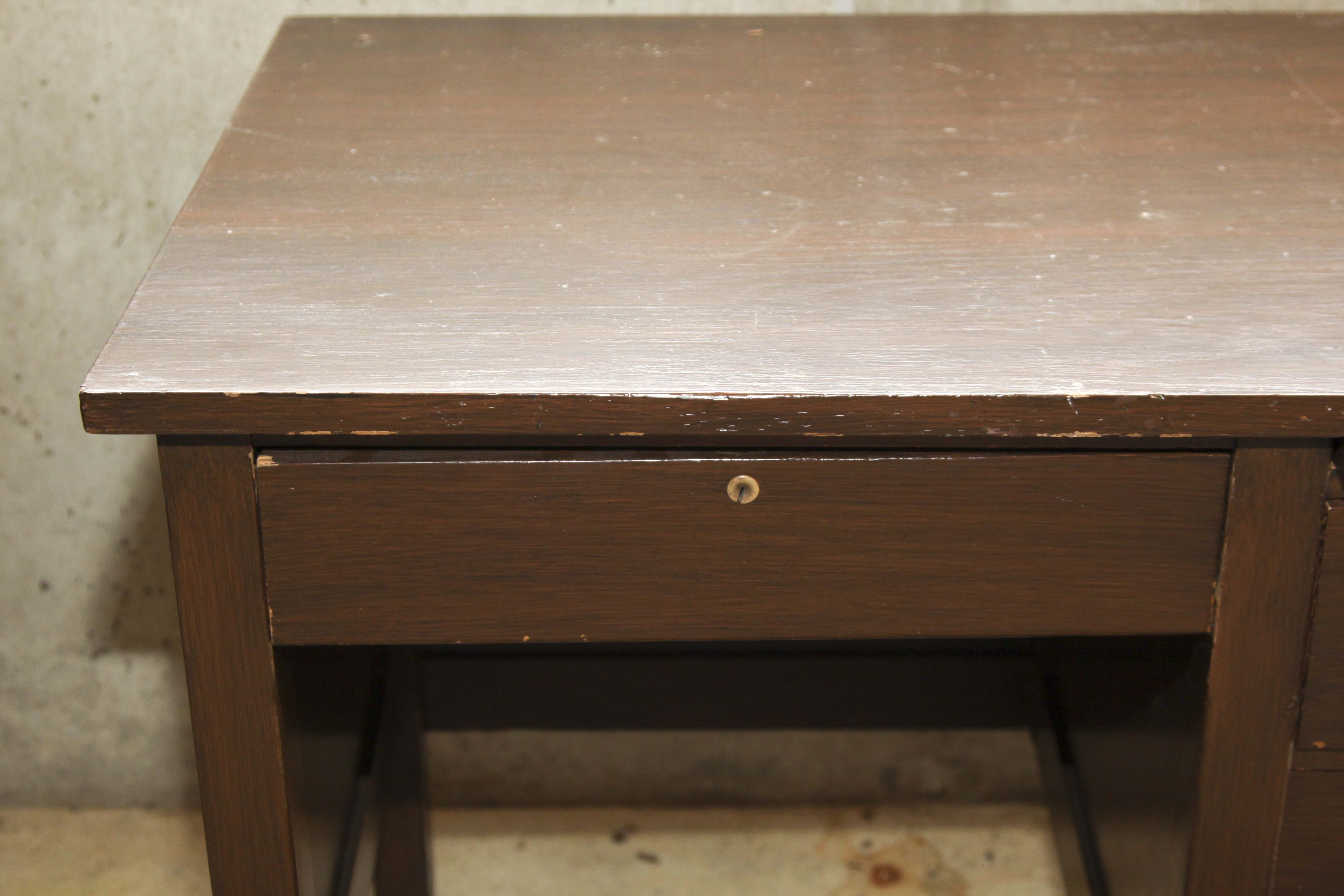 Vintage Wooden Desk