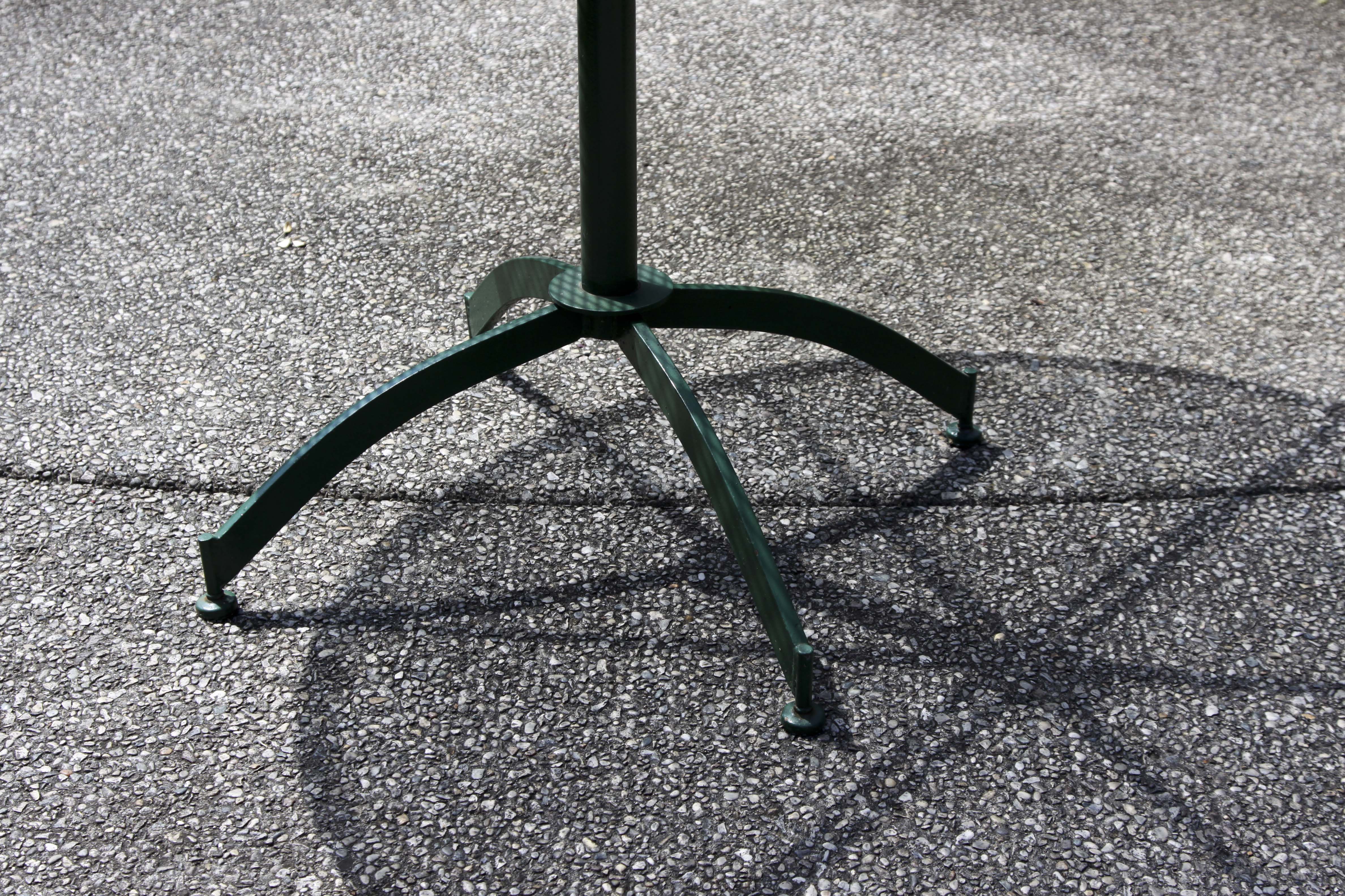 Wrought Iron Table and Four Chairs