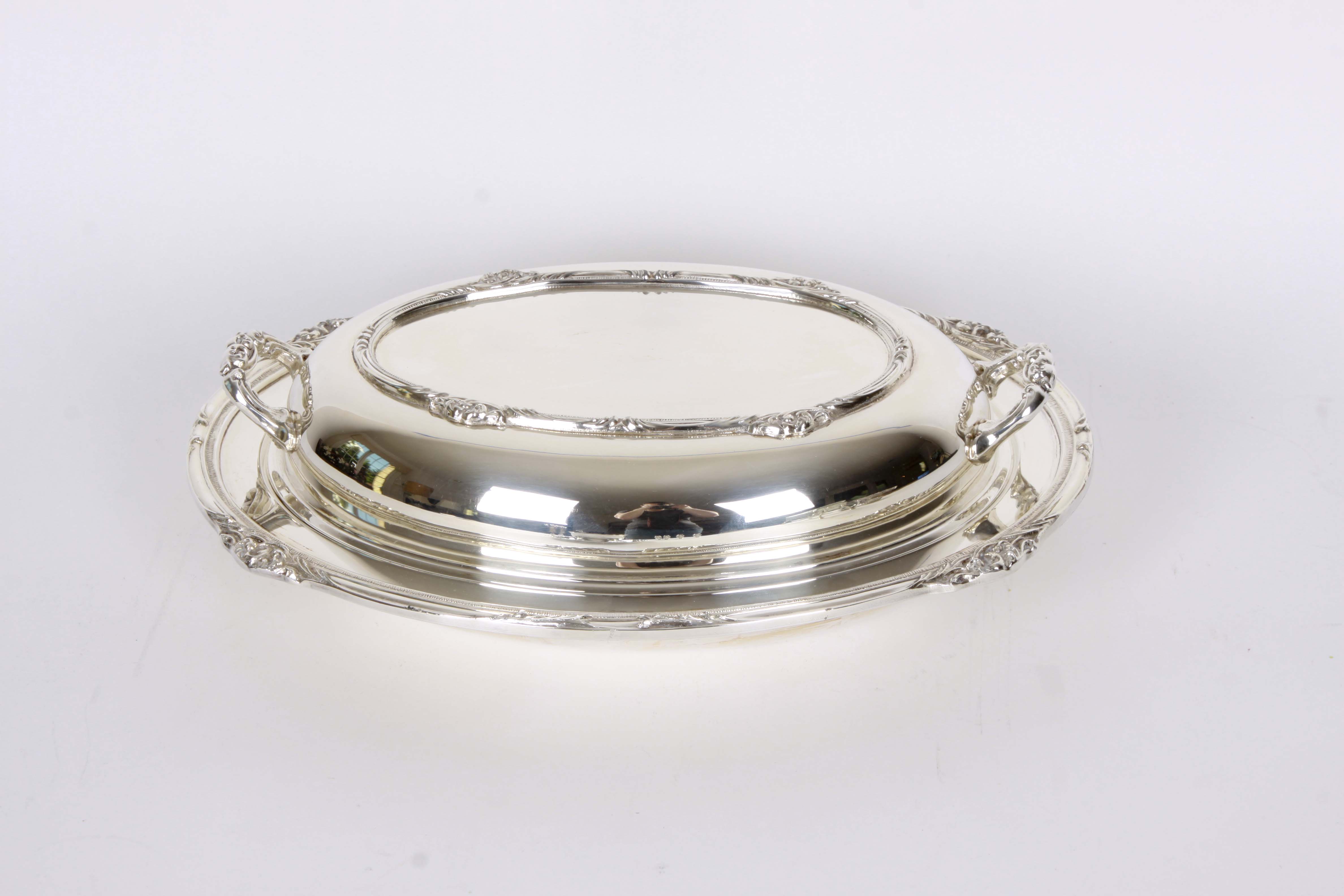 Assorted Silver Plate Serving Pieces