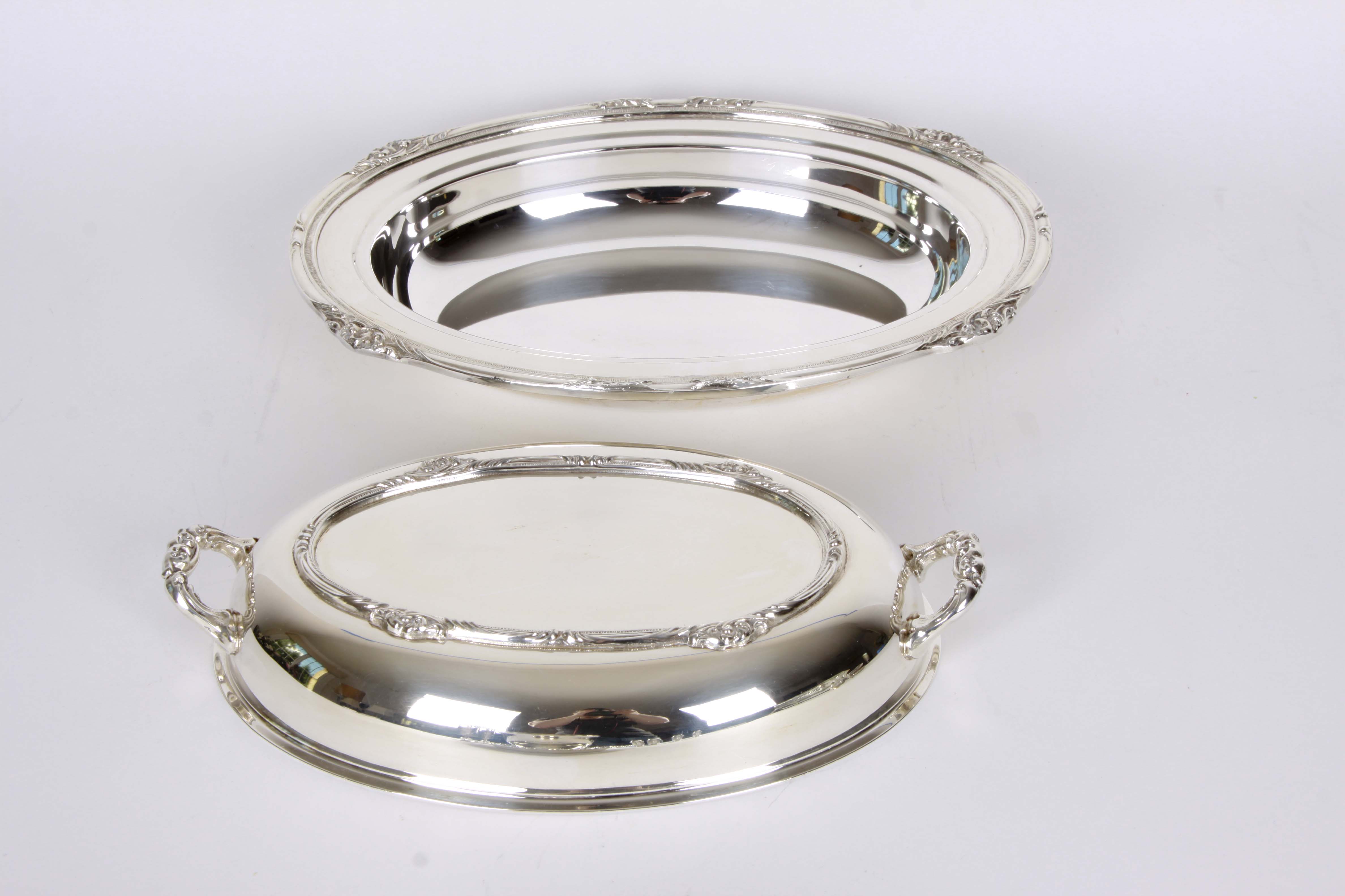 Assorted Silver Plate Serving Pieces