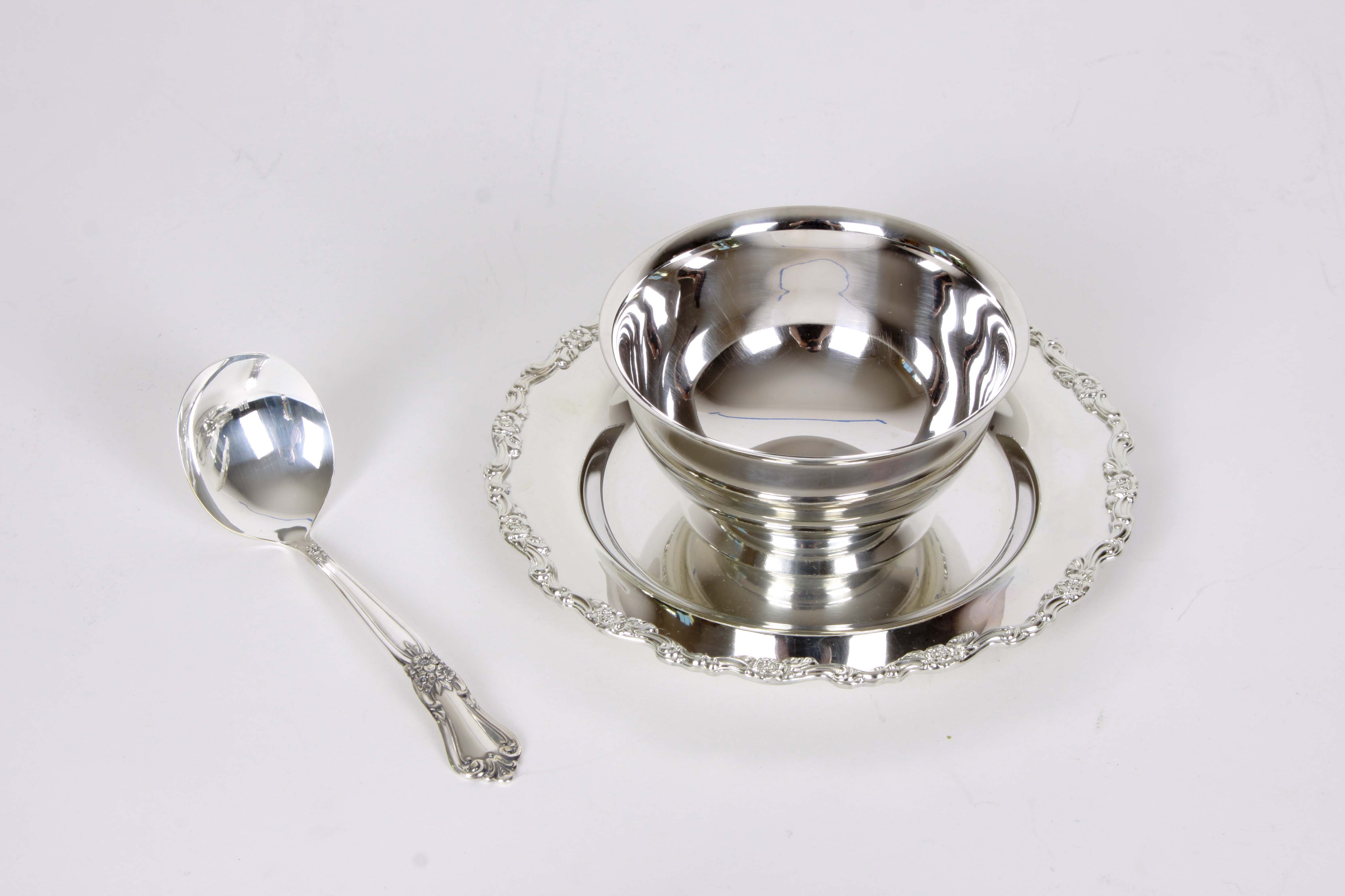 Assorted Silver Plate Serving Pieces