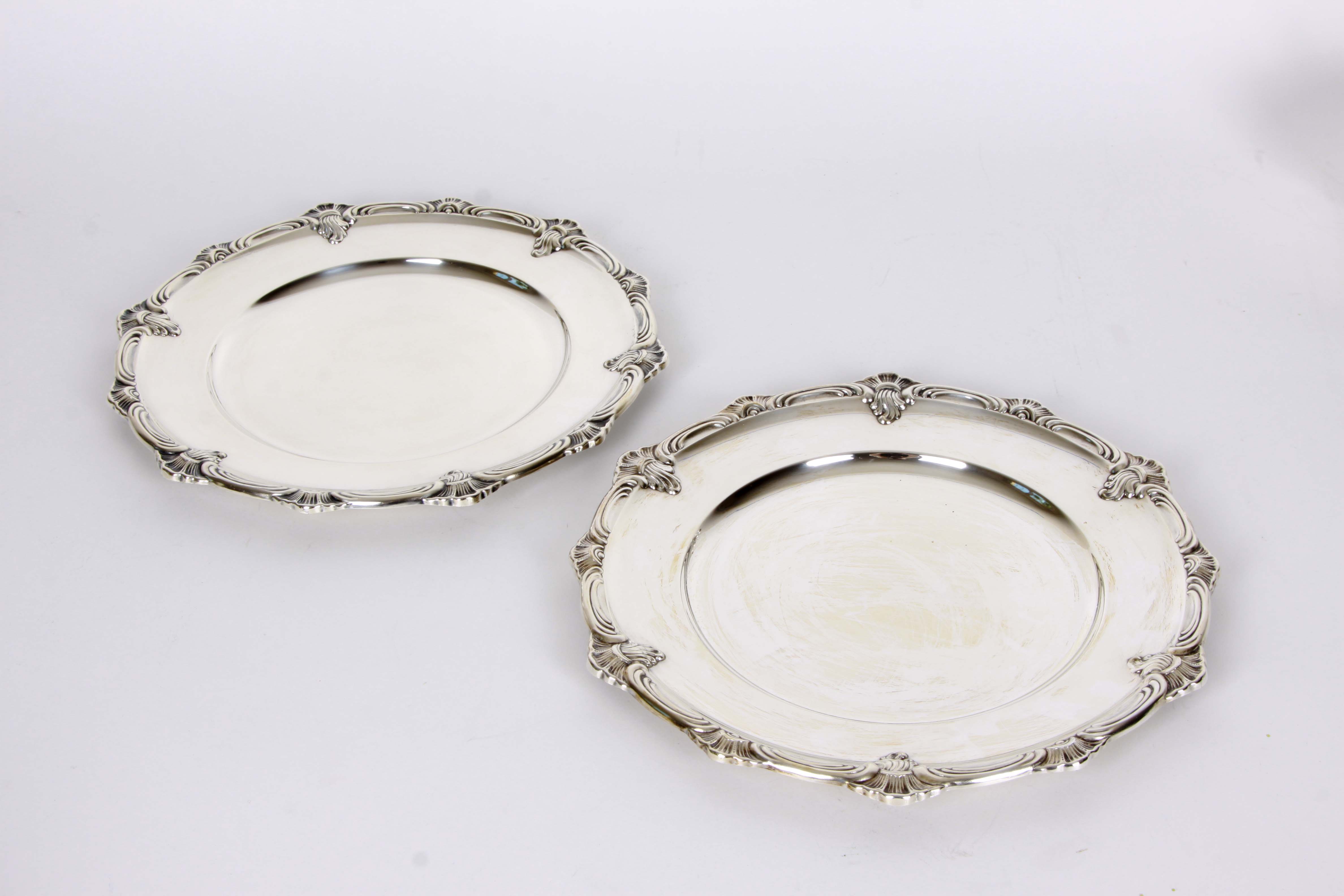 Selection of Silver Plate Serving Pieces