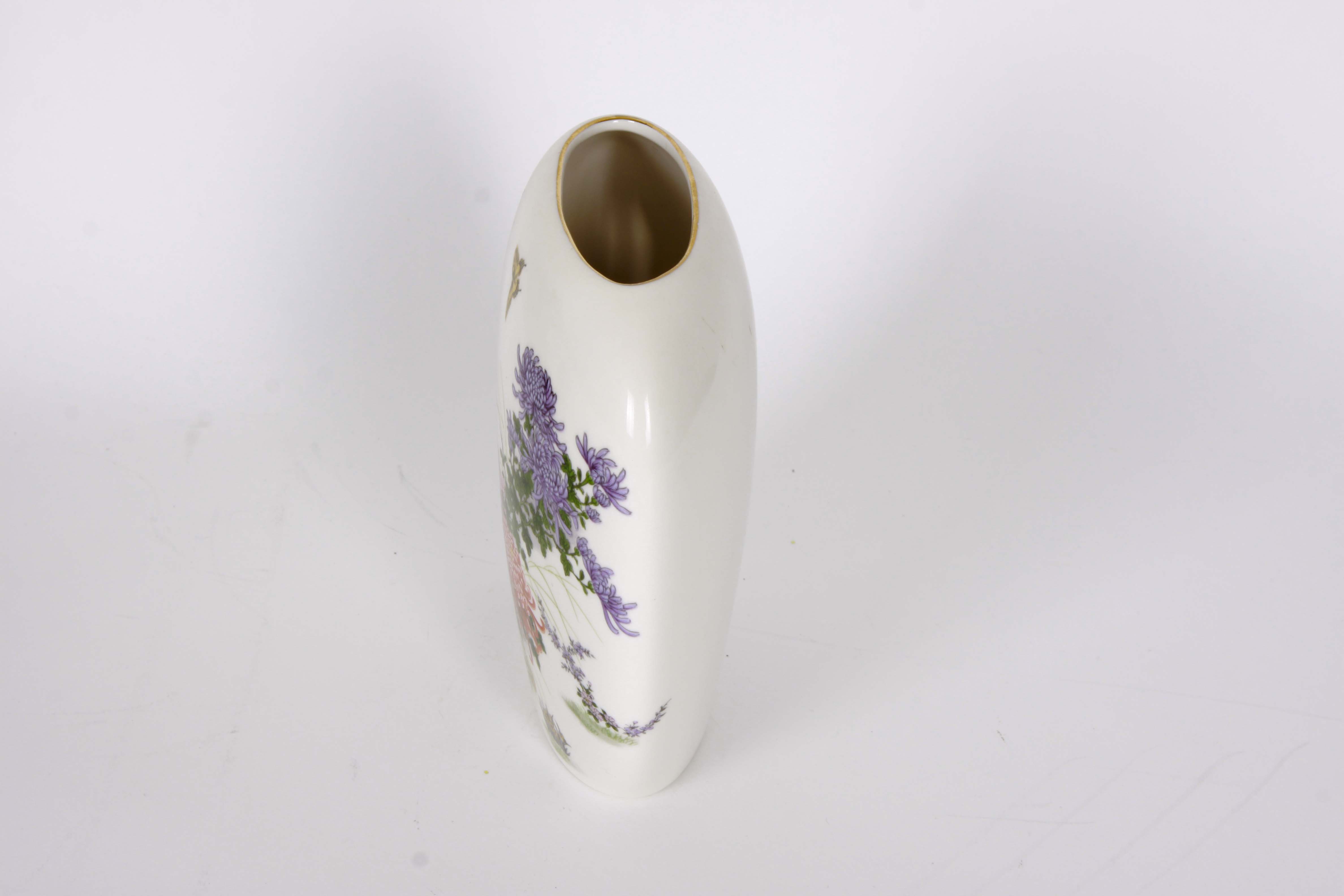 East Asian Floral Pottery