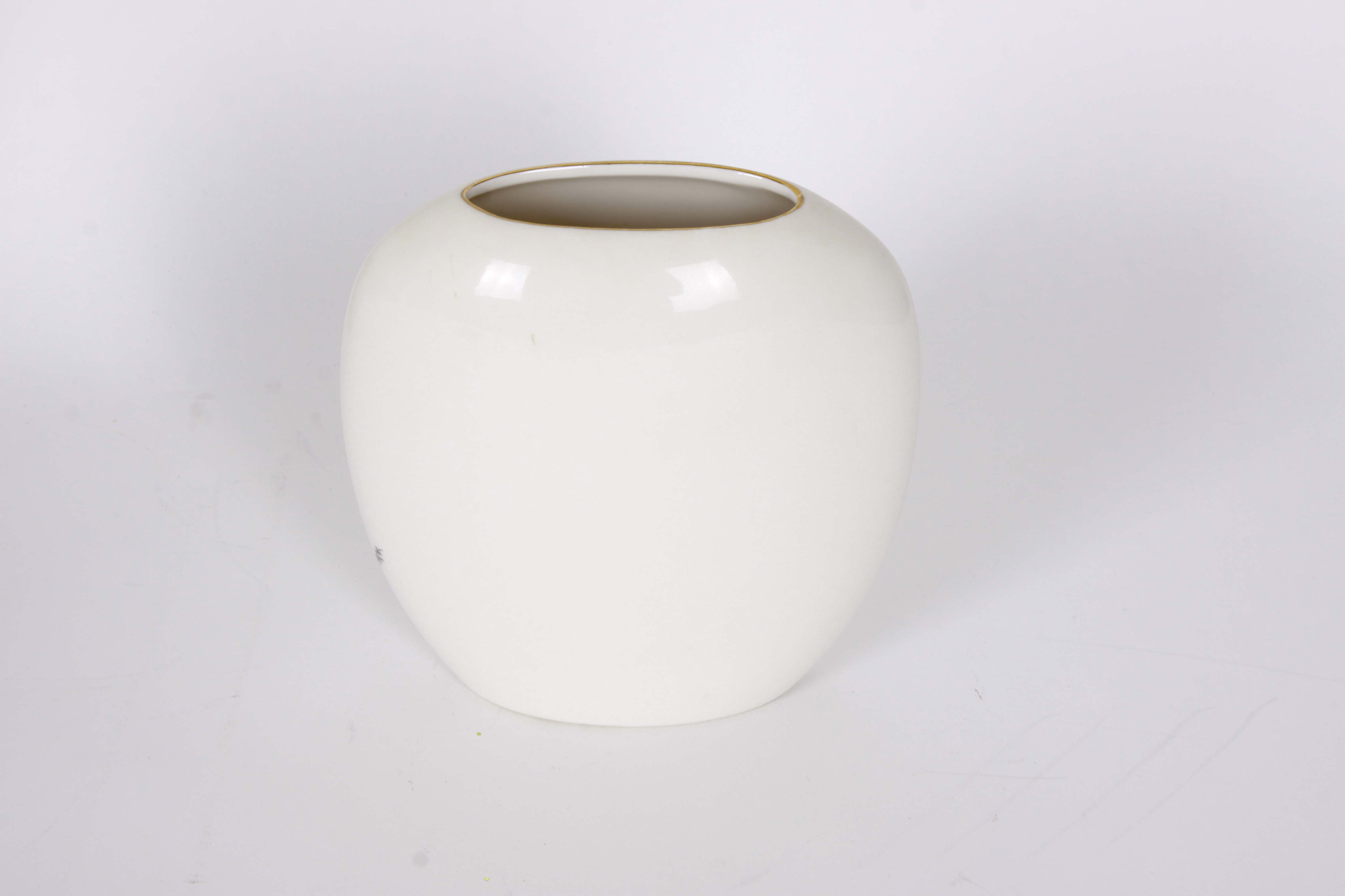 East Asian Floral Pottery