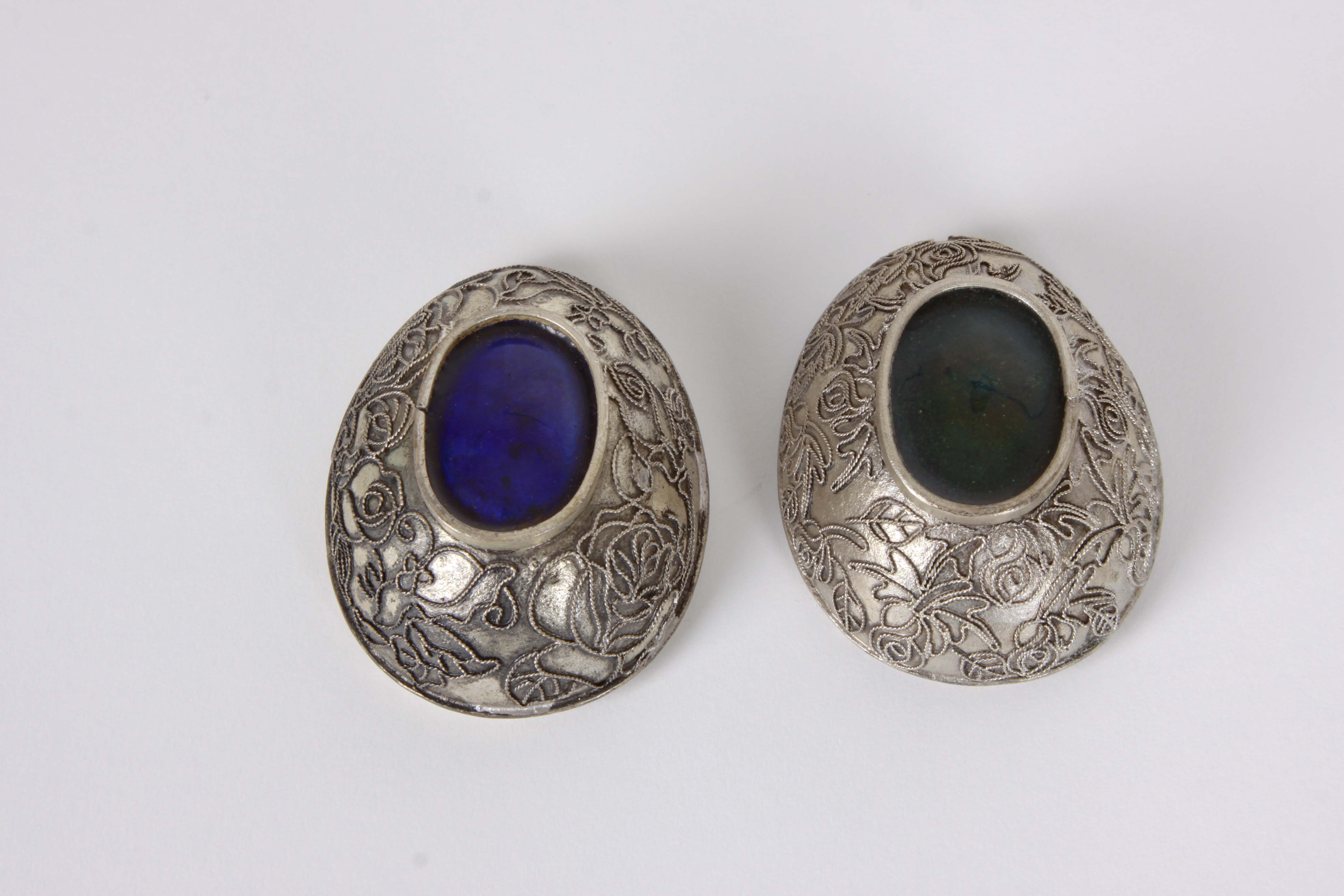 Assortment of Decorative Lidded Boxes Including a Deichert Music Box