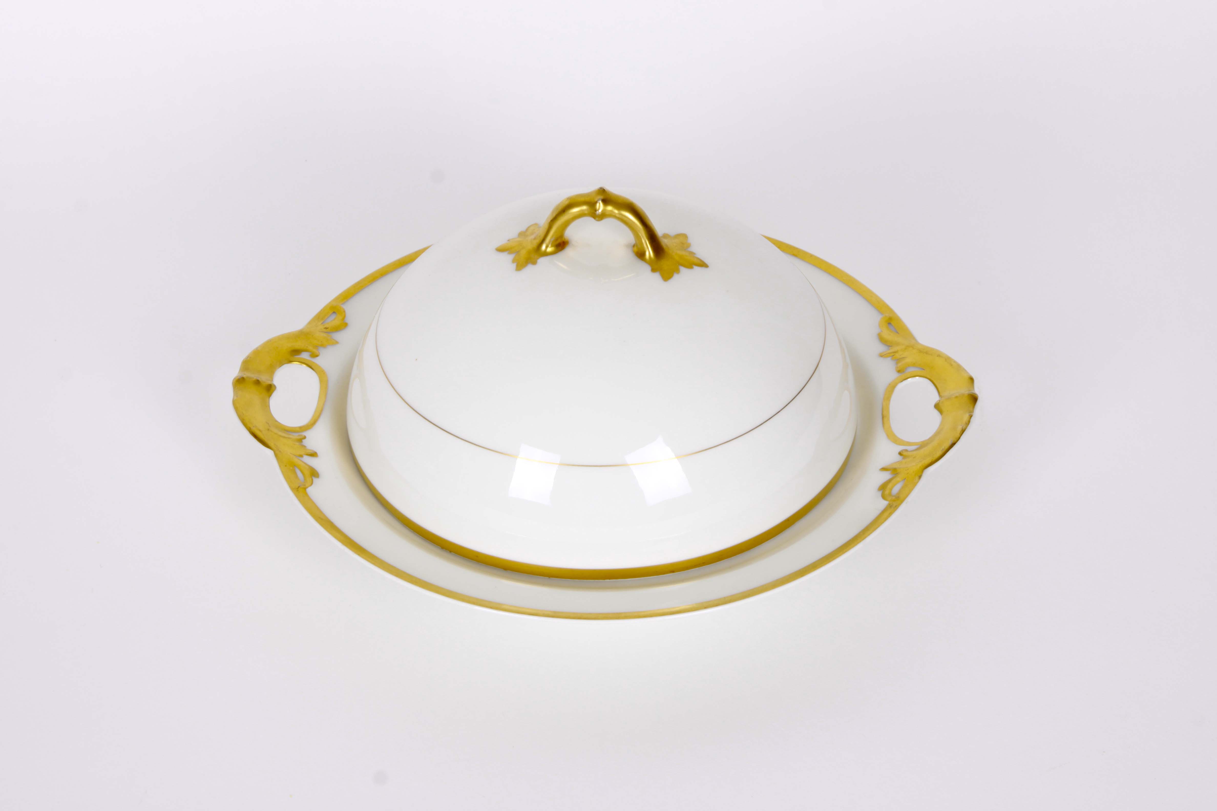Haviland Limoges Porcelain "Orsay Gold" Dinnerware