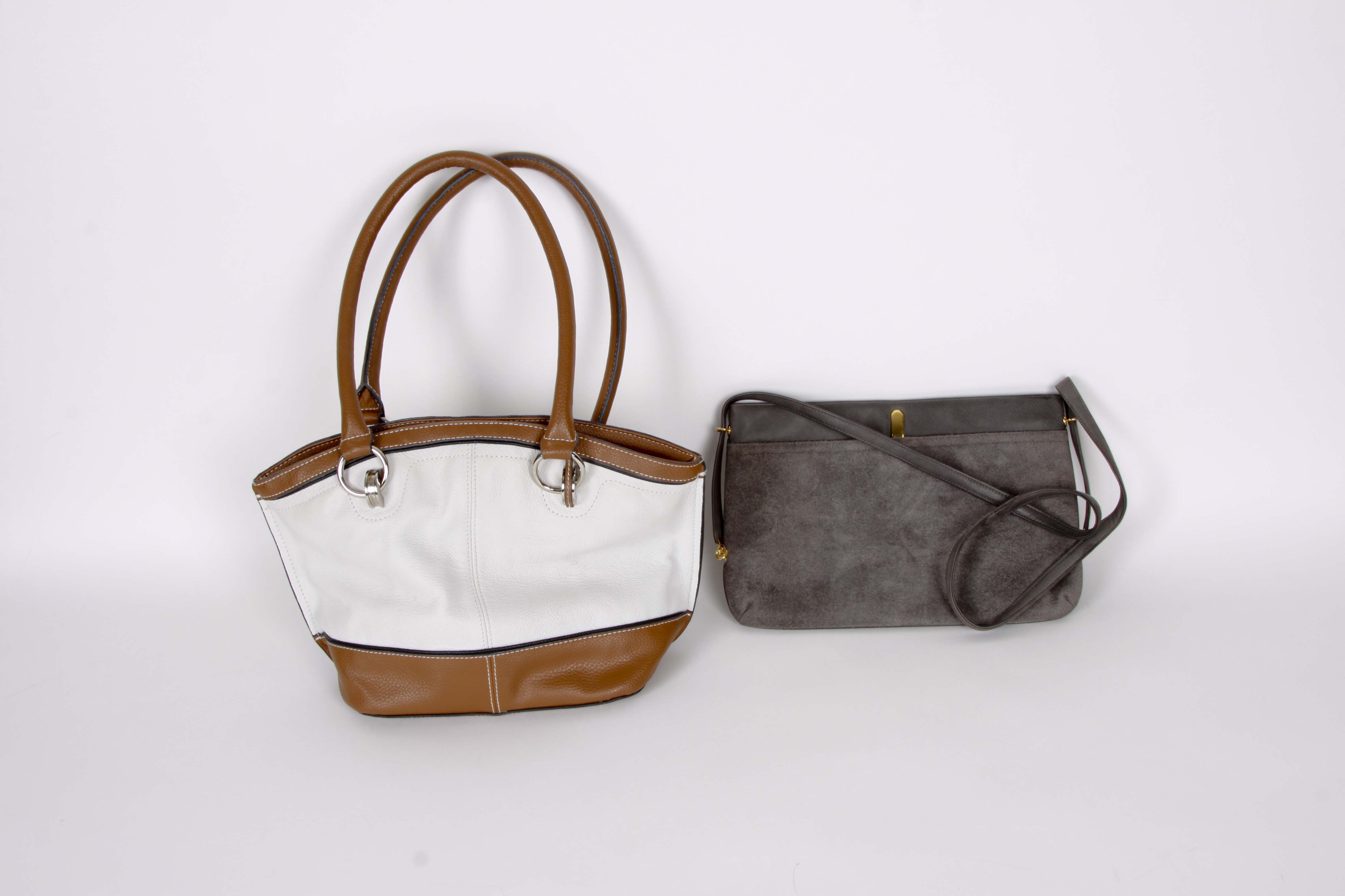 Pairing of Handbags by Susan Gail and Tignanello