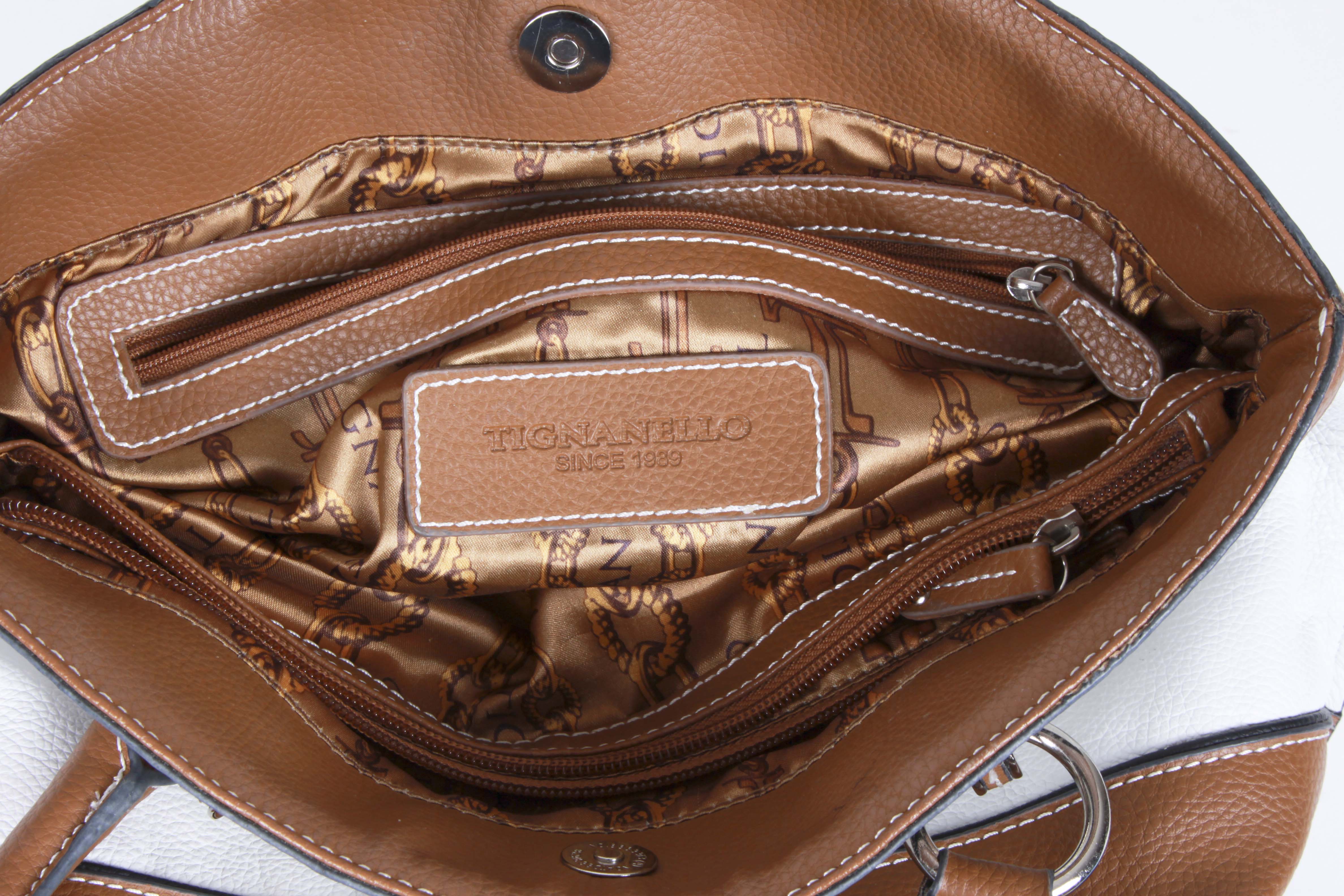 Pairing of Handbags by Susan Gail and Tignanello