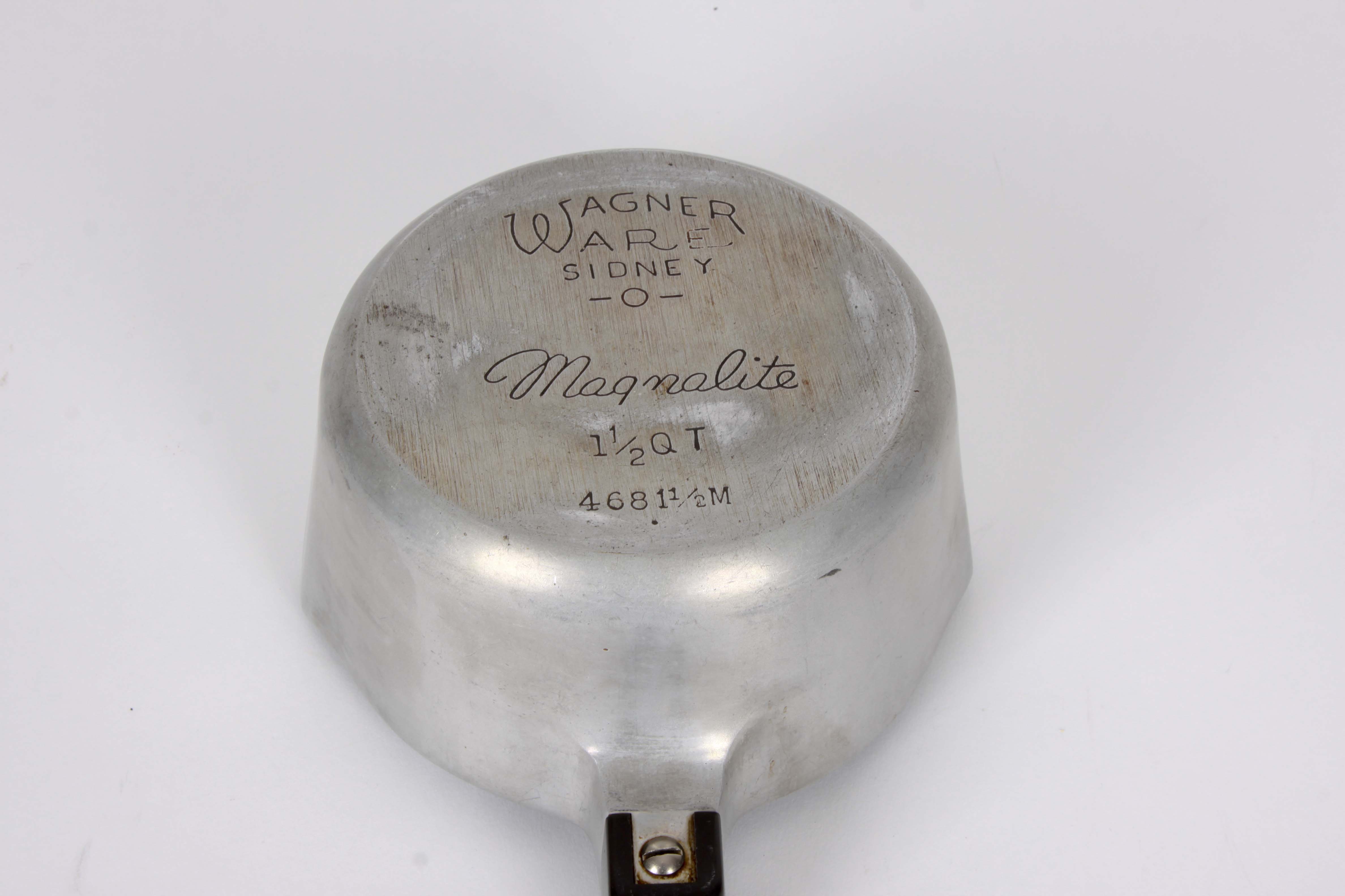 Three Vintage Wagner Ware Magnalite Pans