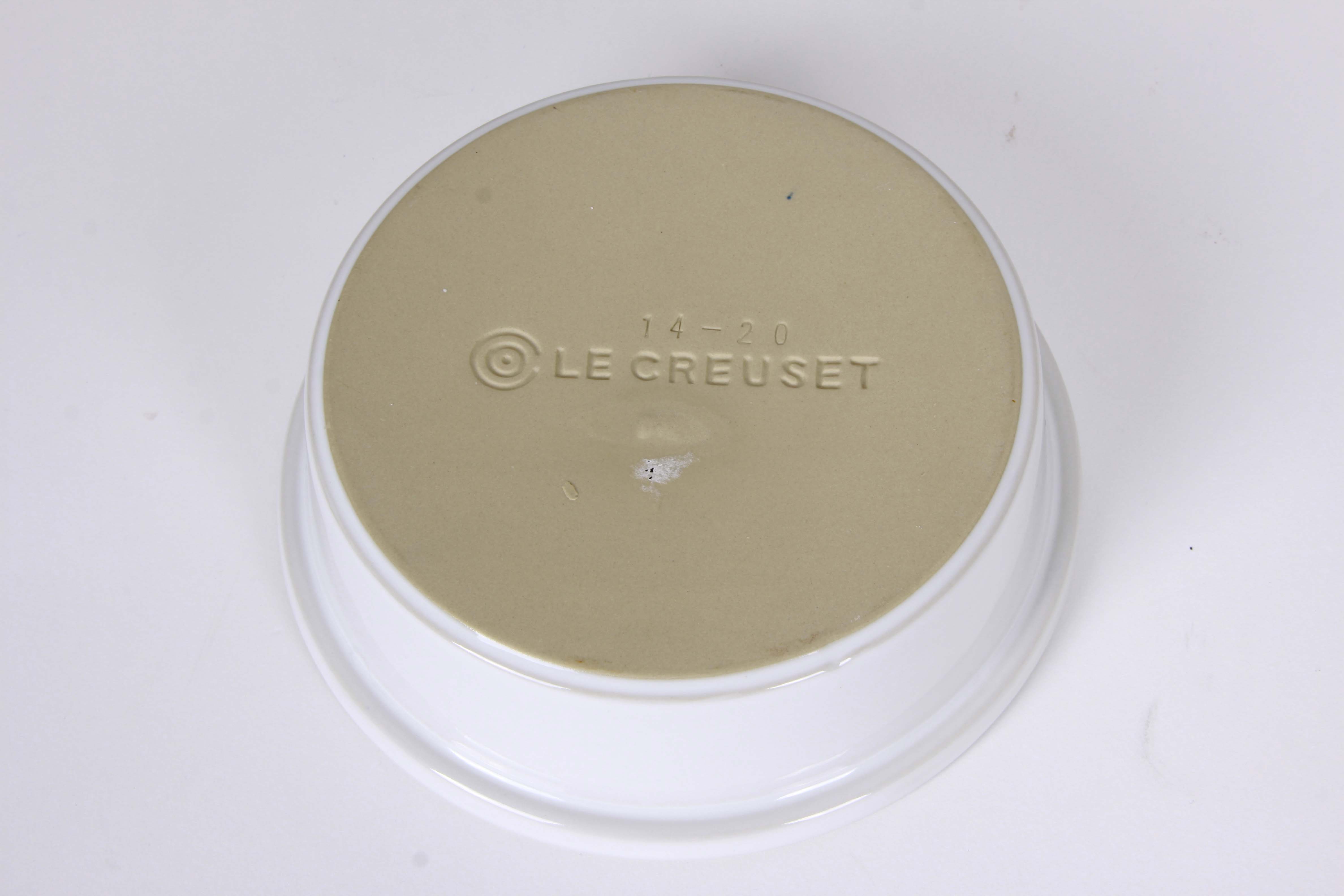 Le Creuset Batter Bowl and Cheese Baker