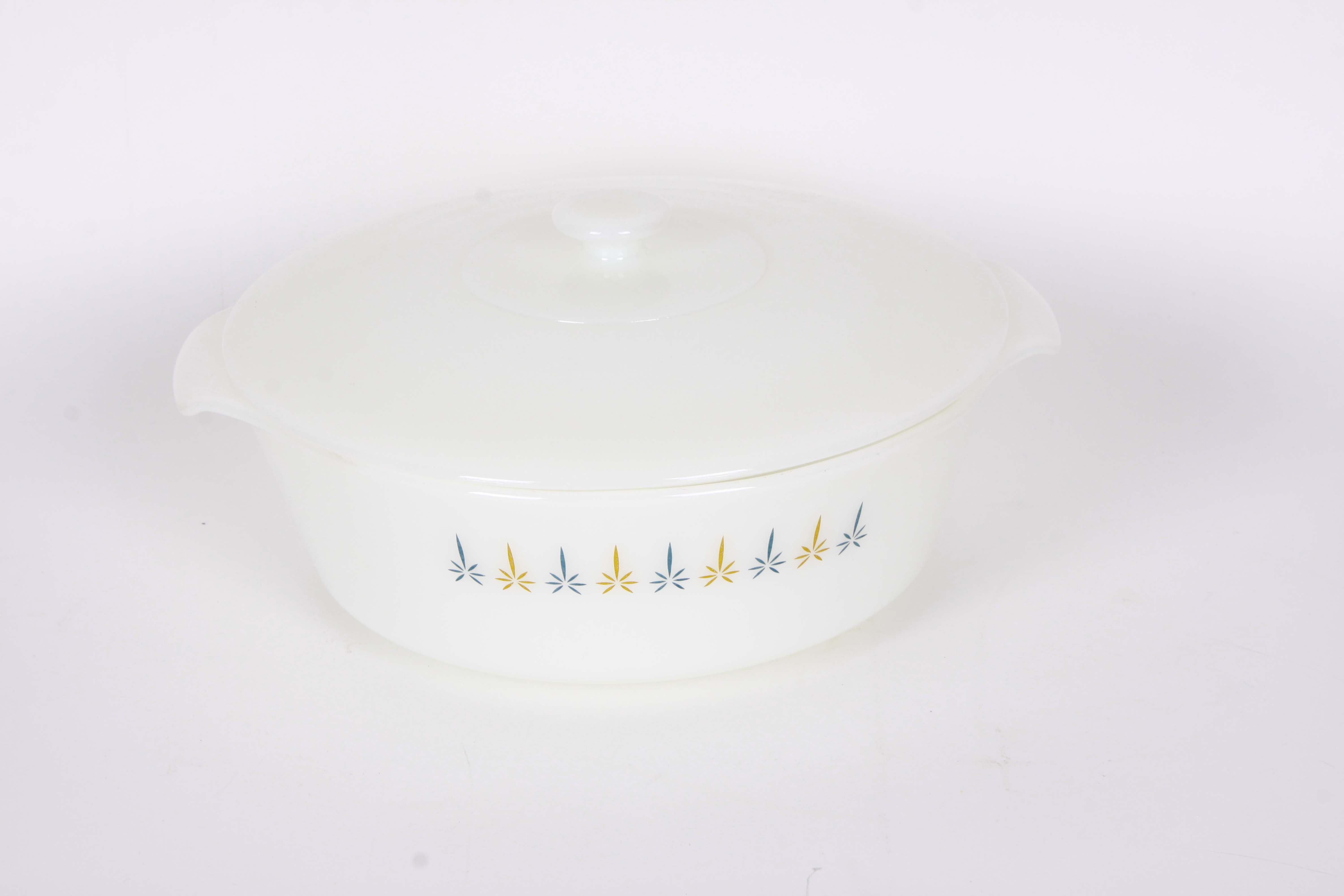 Assorted Bakeware Including Pyrex and Anchor Hocking