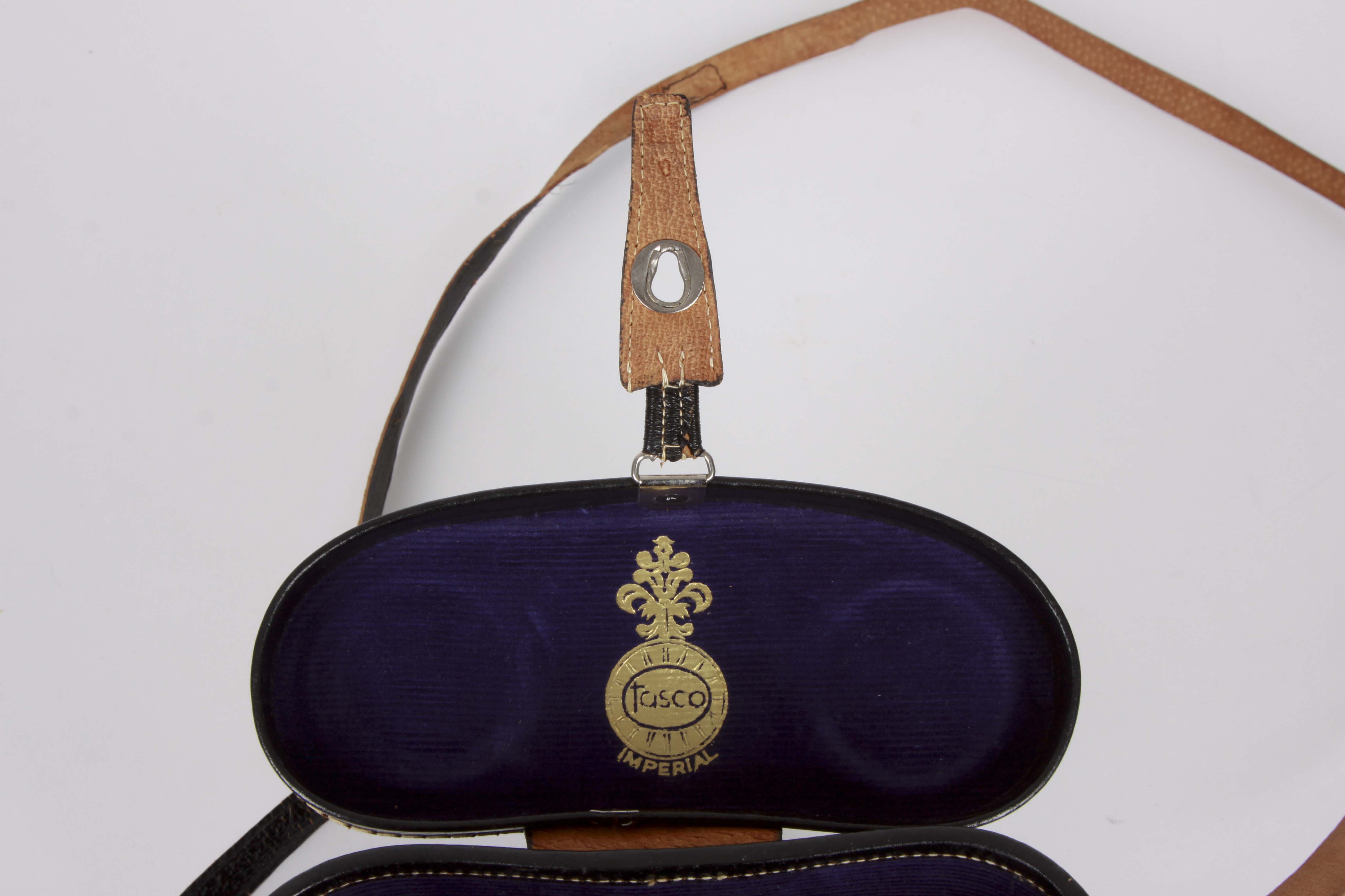 Vintage Tasco Imperial Binoculars With Original Case