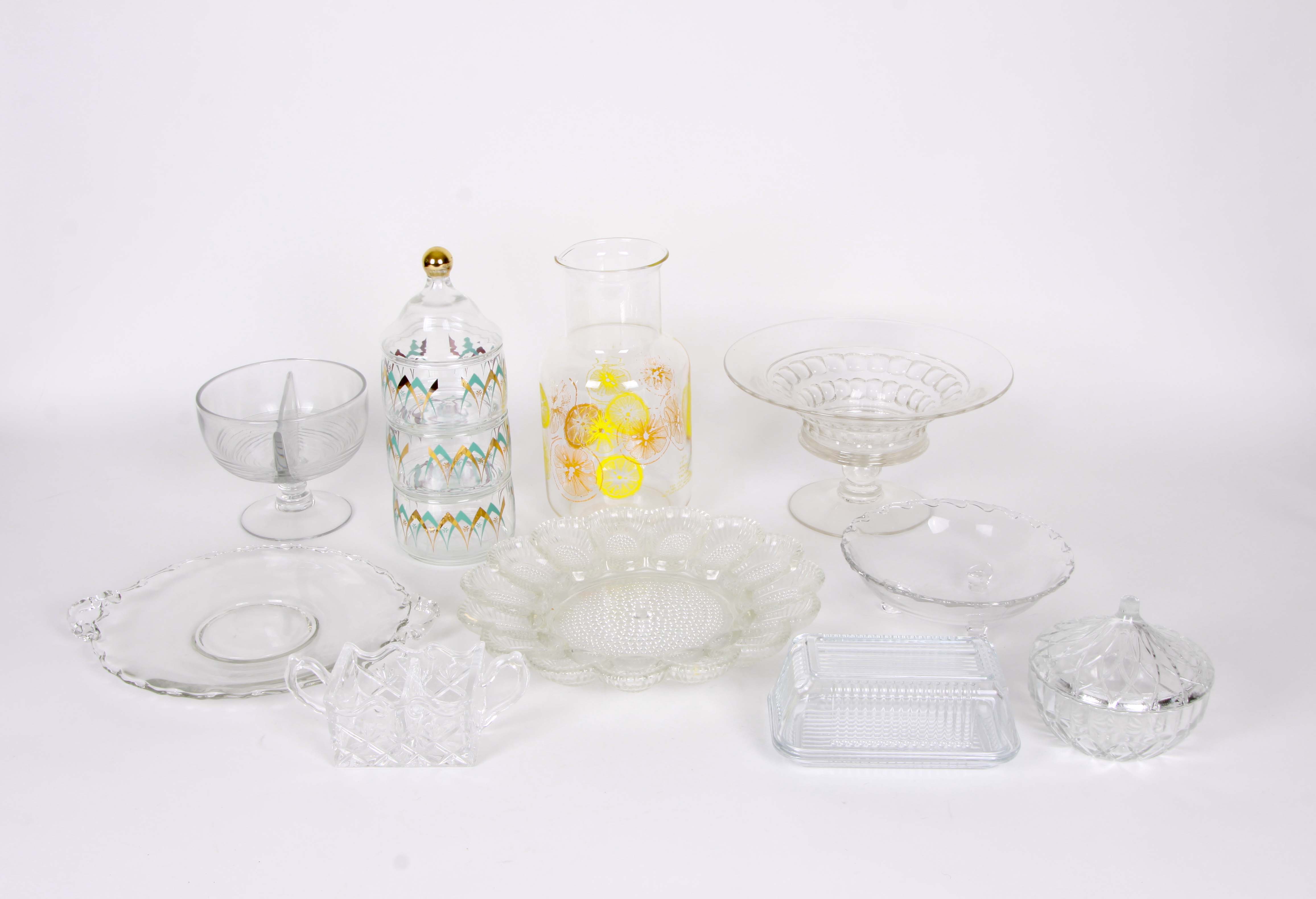 Assorted Glassware