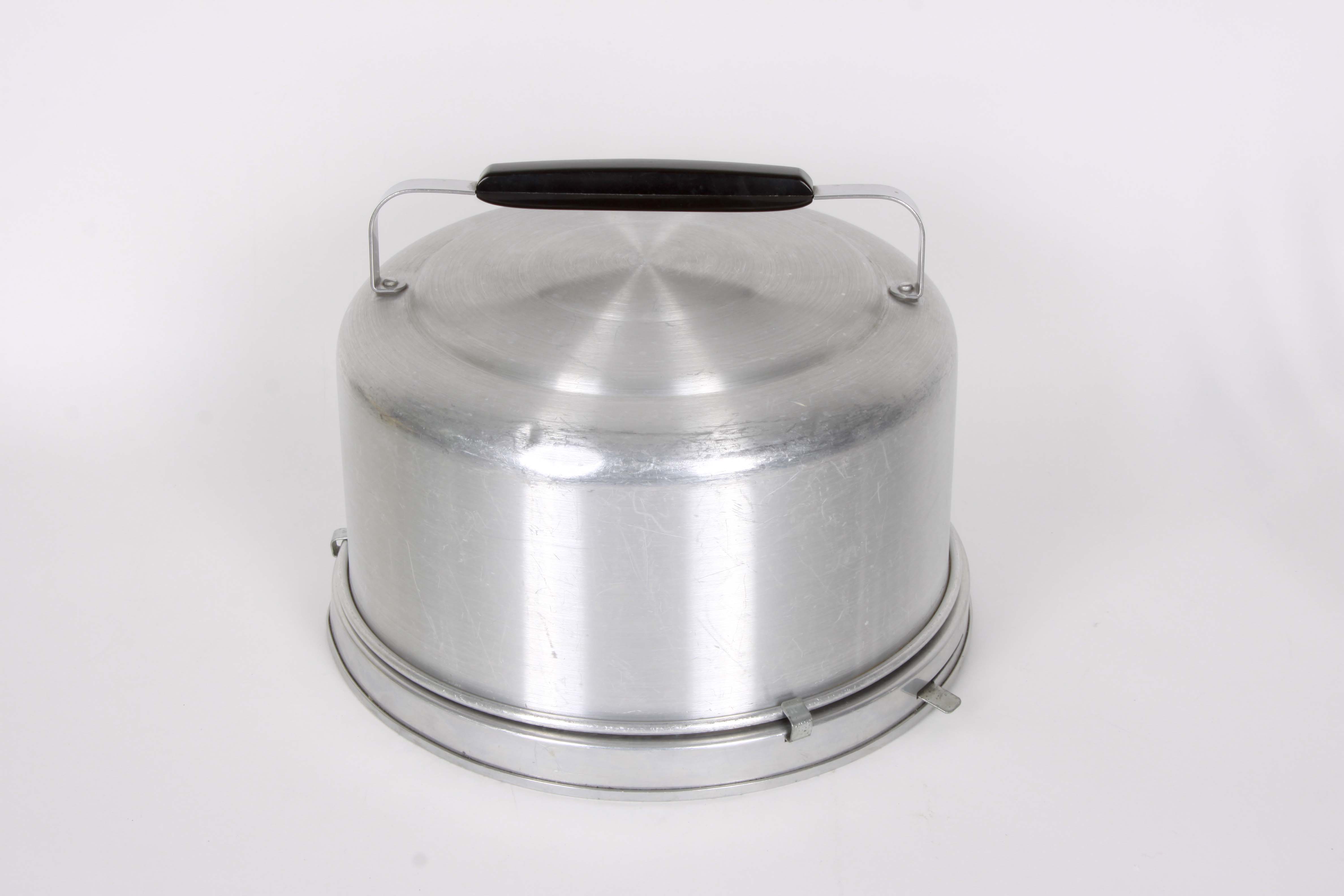 Large Assortment of Baking Supplies and Serving Pieces