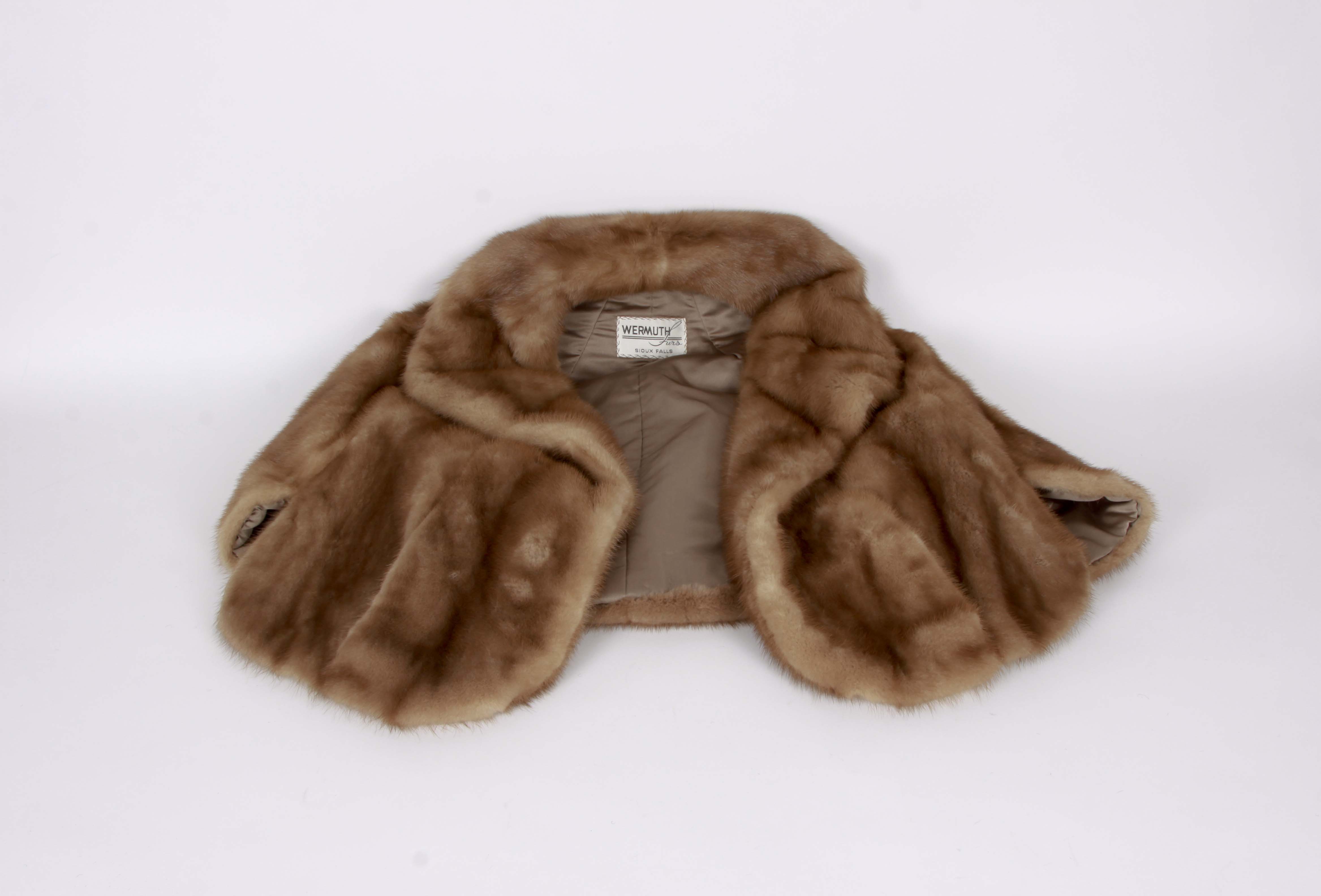 Vintage Wermuth Mink Cape