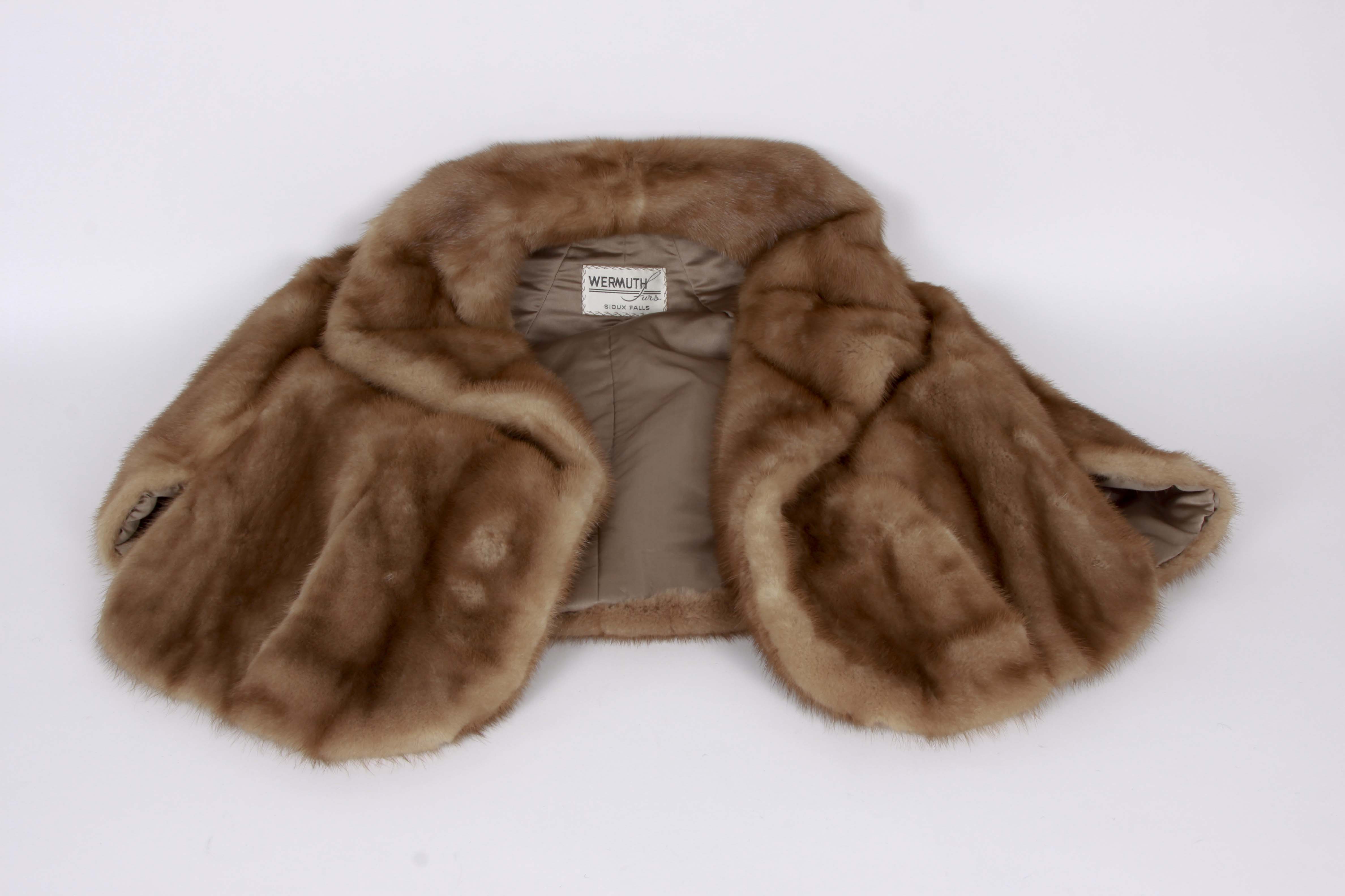 Vintage Wermuth Mink Cape