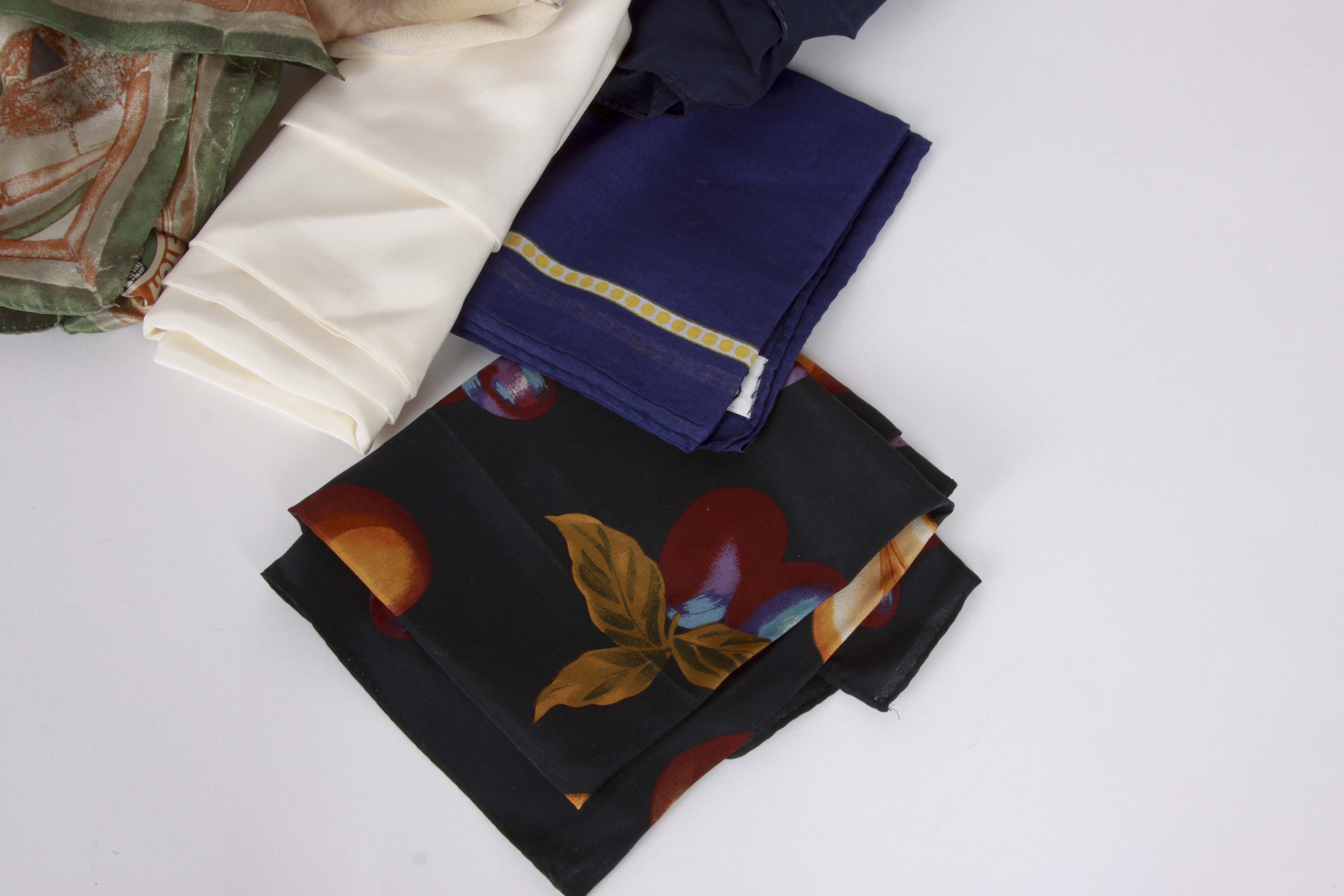 Selection of Fashion Scarves in Neutral Hues