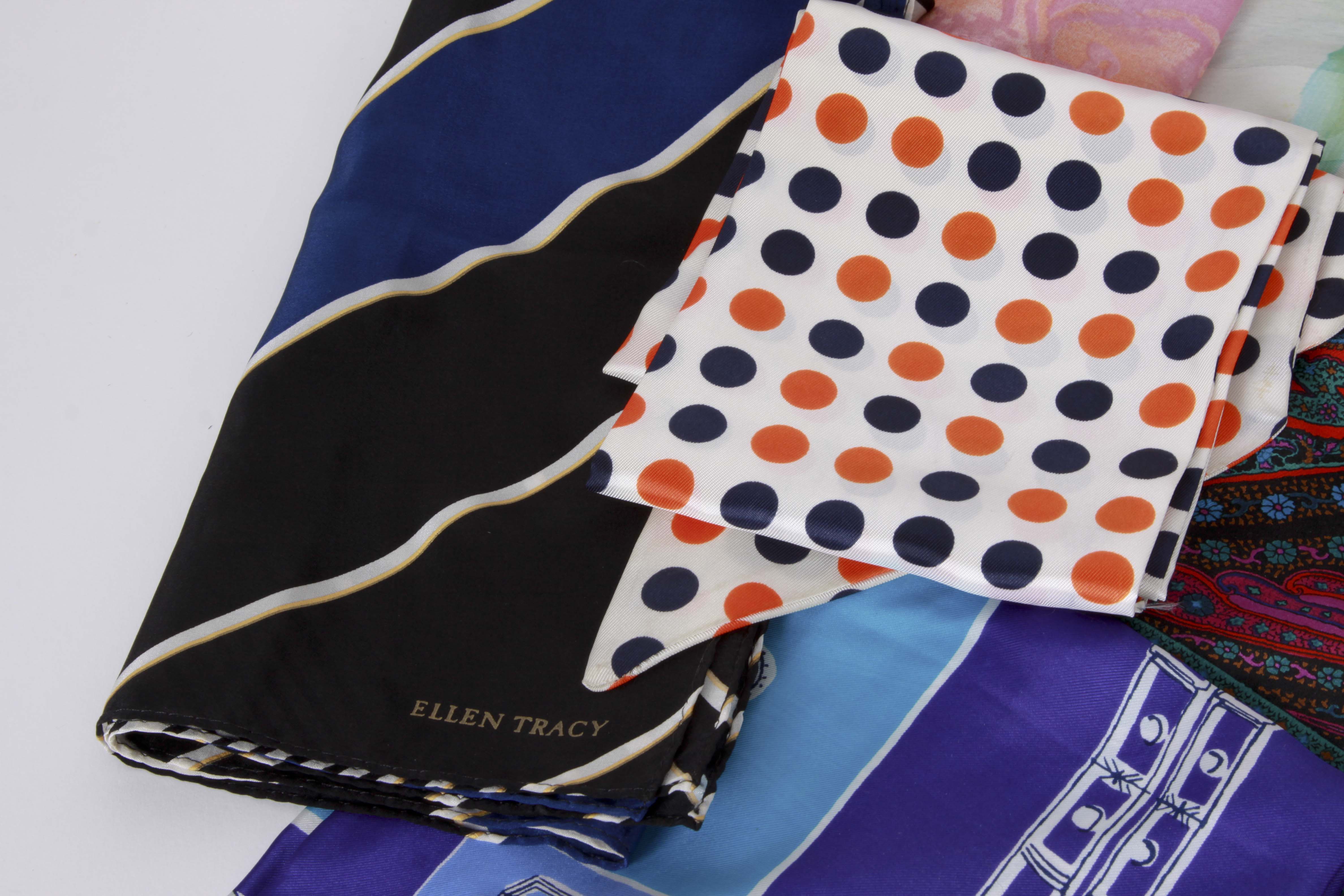 Assortment of Fashion Scarves in Colorful Hues