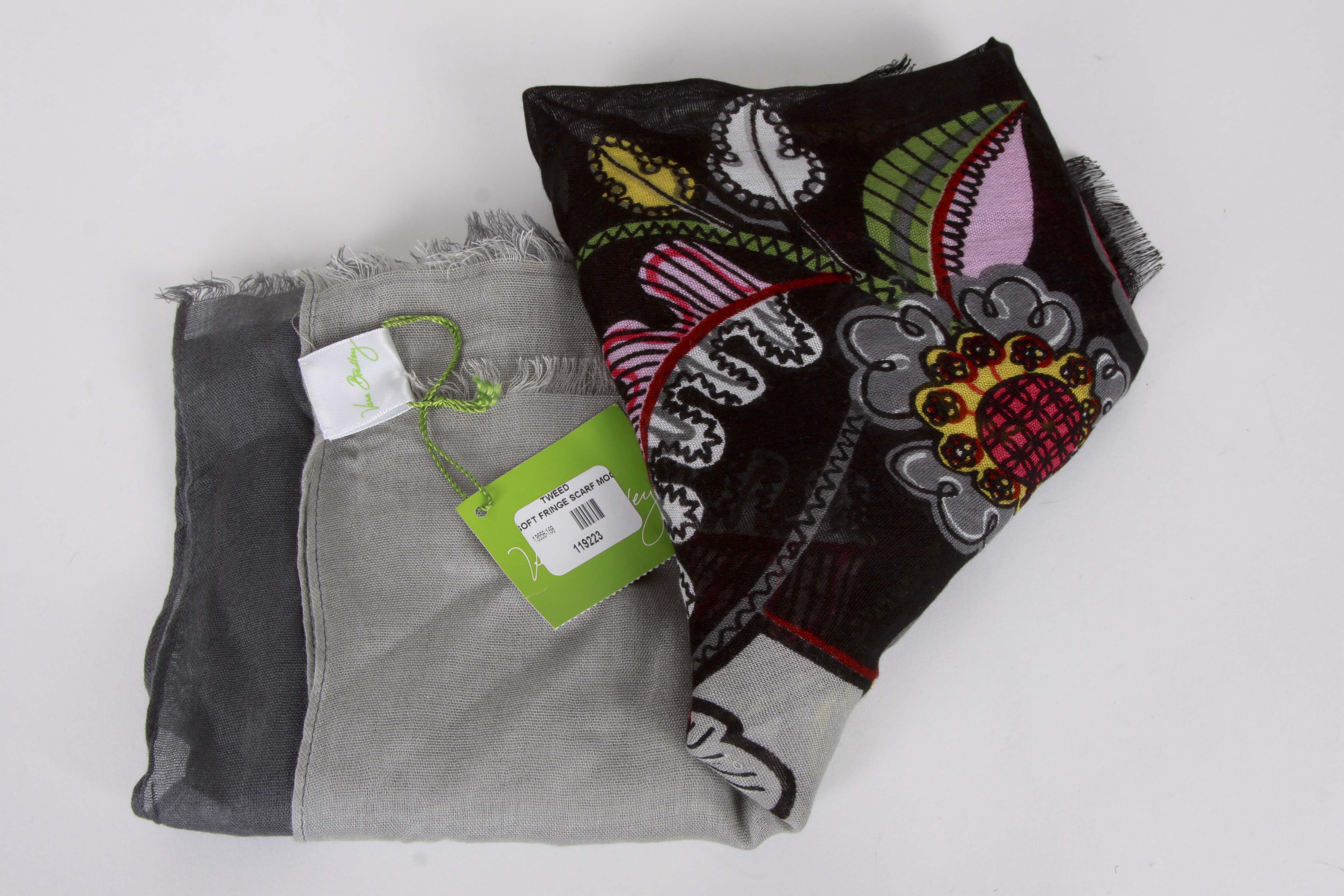 Assortment of Fashion Scarves in Colorful Hues