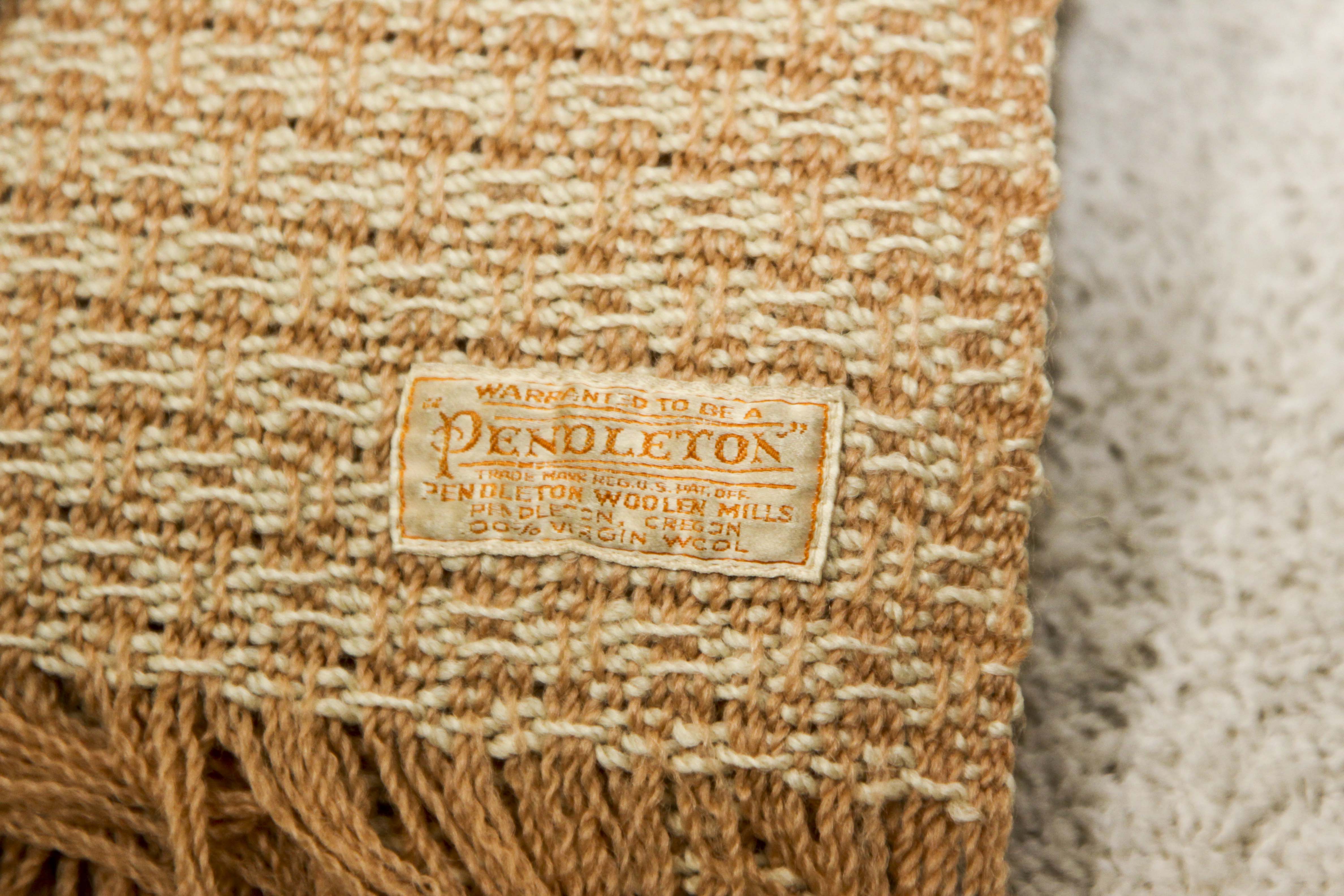 Assorted Throw Pillows, Pendleton Blanket, and More