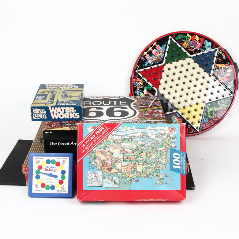 Collection of Vintage Board Games