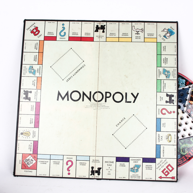 Collection of Vintage Board Games