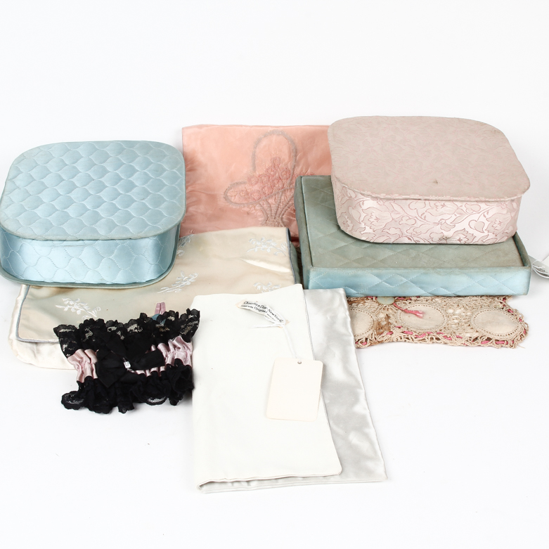 Women's Vintage Lingerie and Boxes