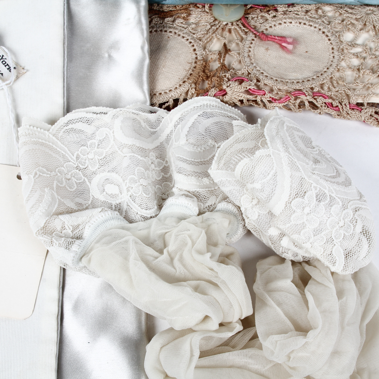 Women's Vintage Lingerie and Boxes