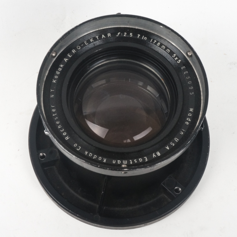 Kodak Aero-Ektar 178mm f2.5 Lens