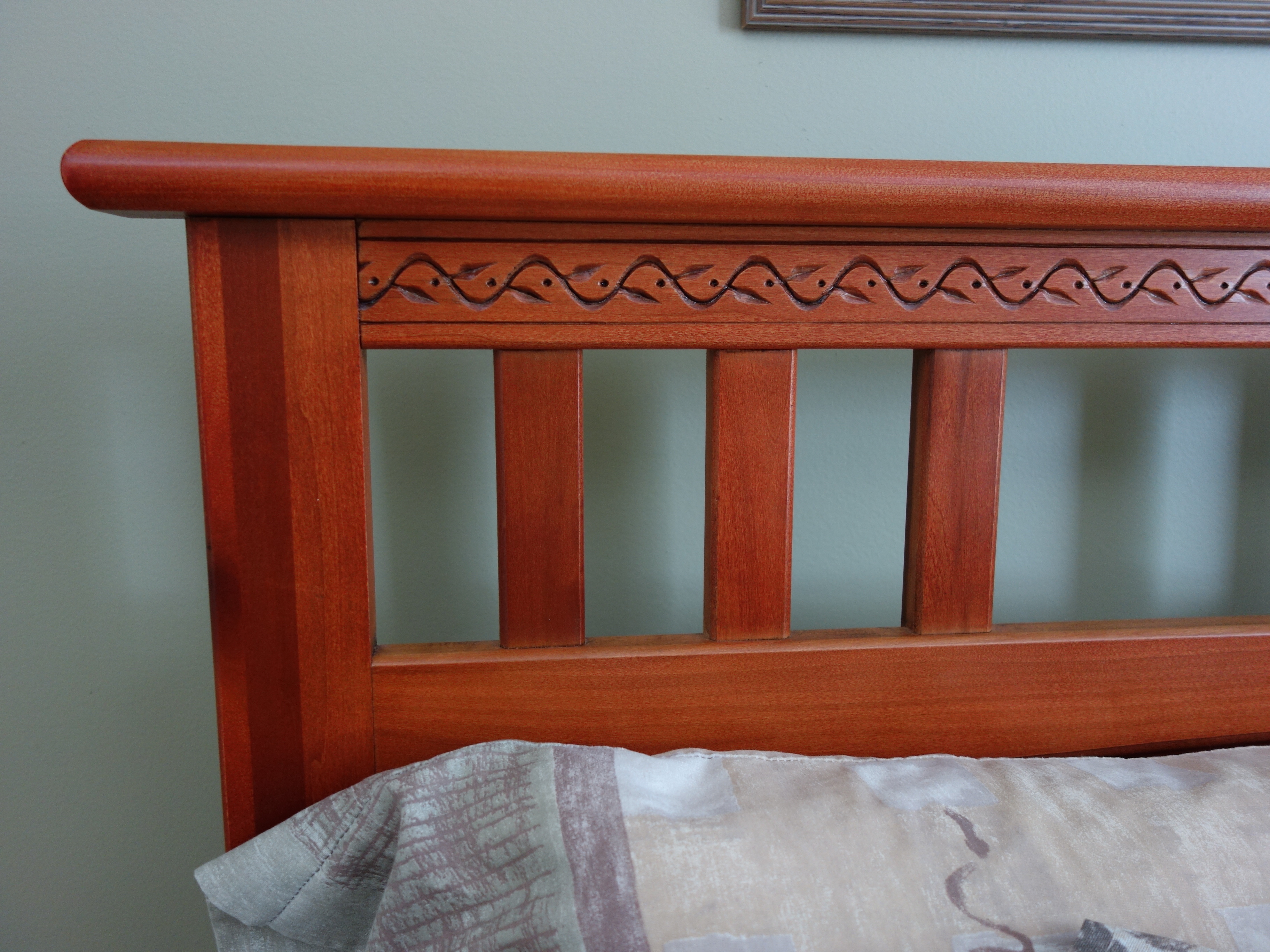 Contemporary Arts and Crafts Style Three-Piece Queen Bedroom Set