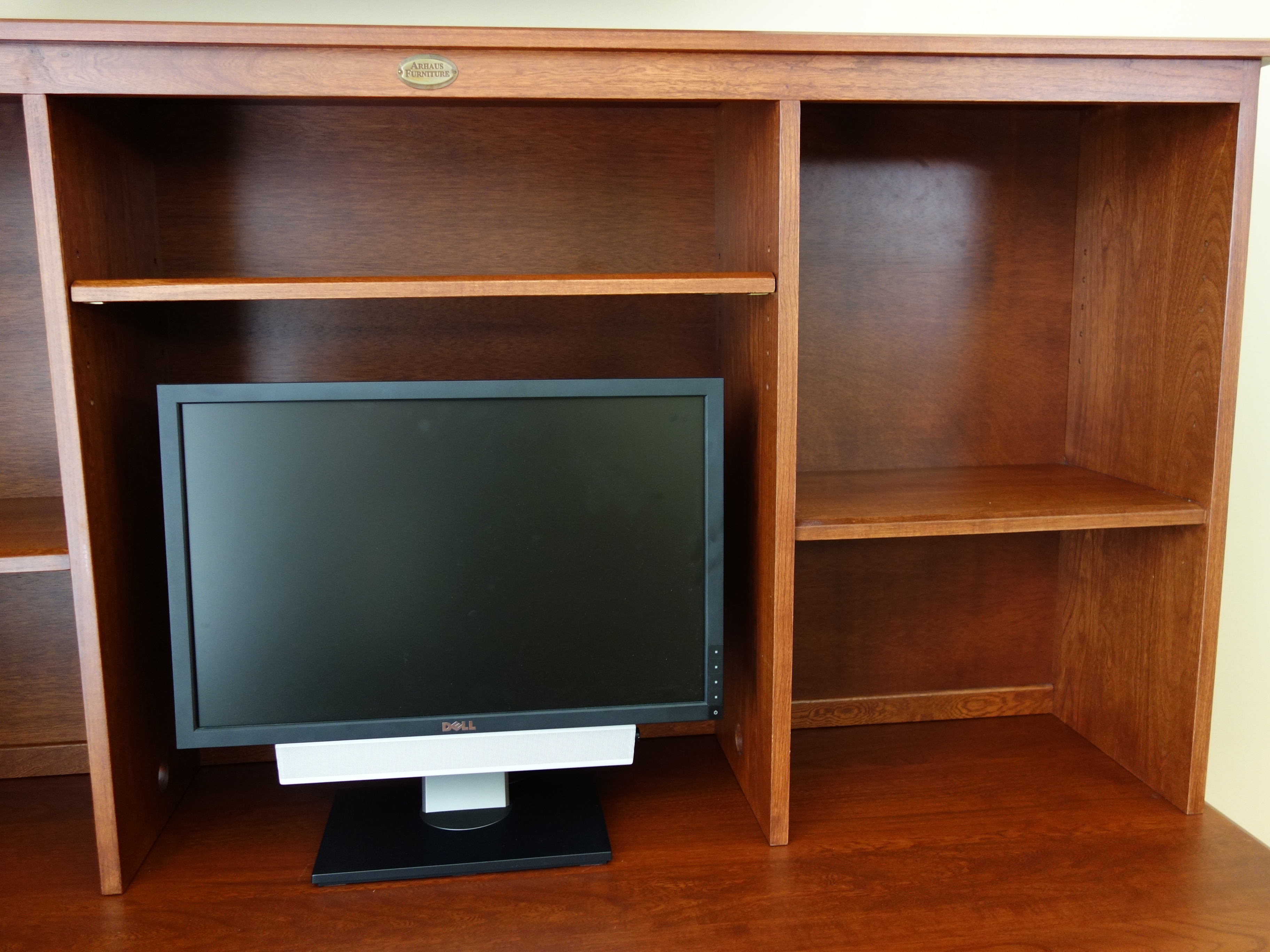 "Lawford" Executive Desk With Hutch by Arhaus Furniture