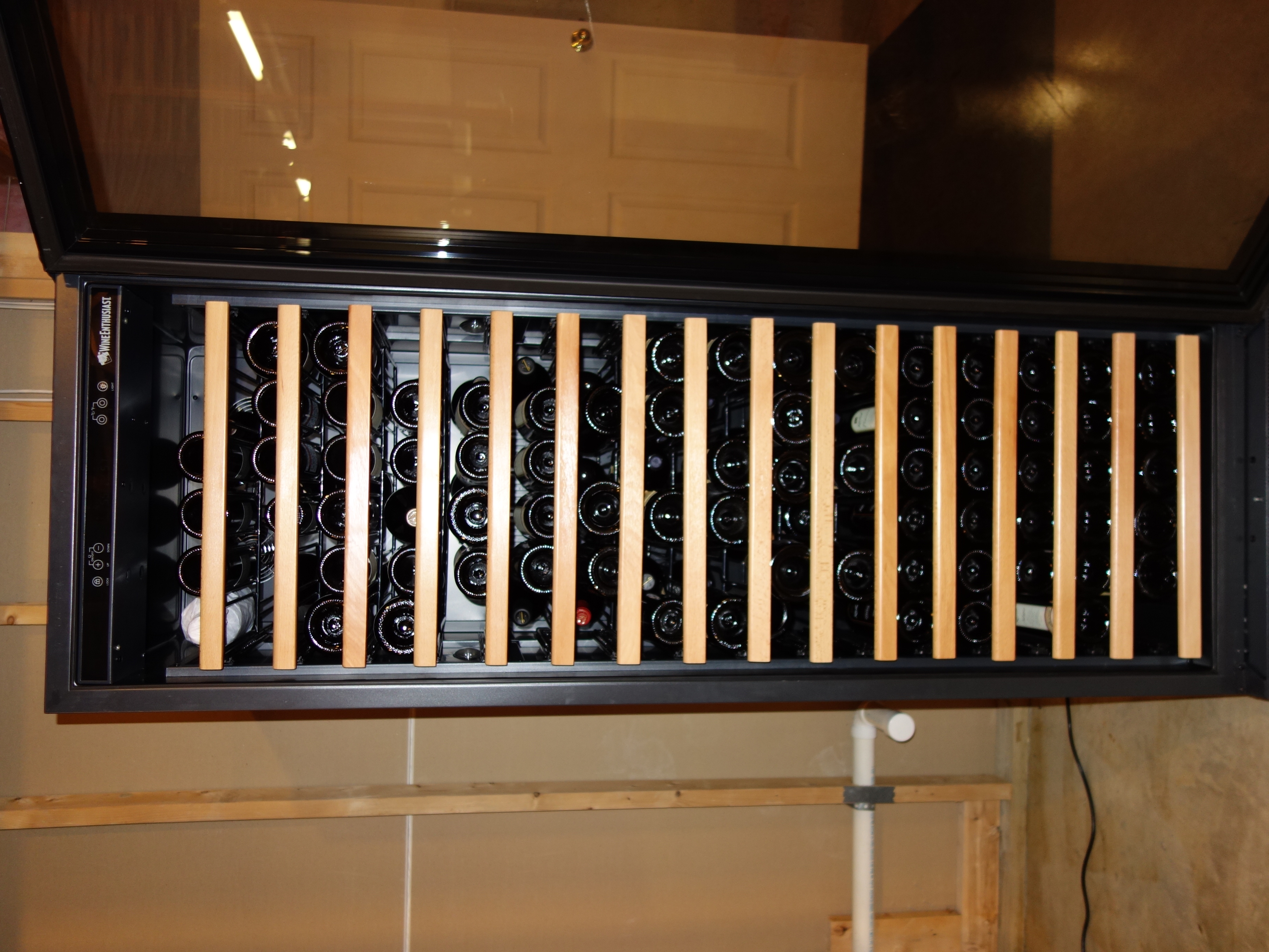 Wine Enthusiast 166 Bottle Wine Refrigerator