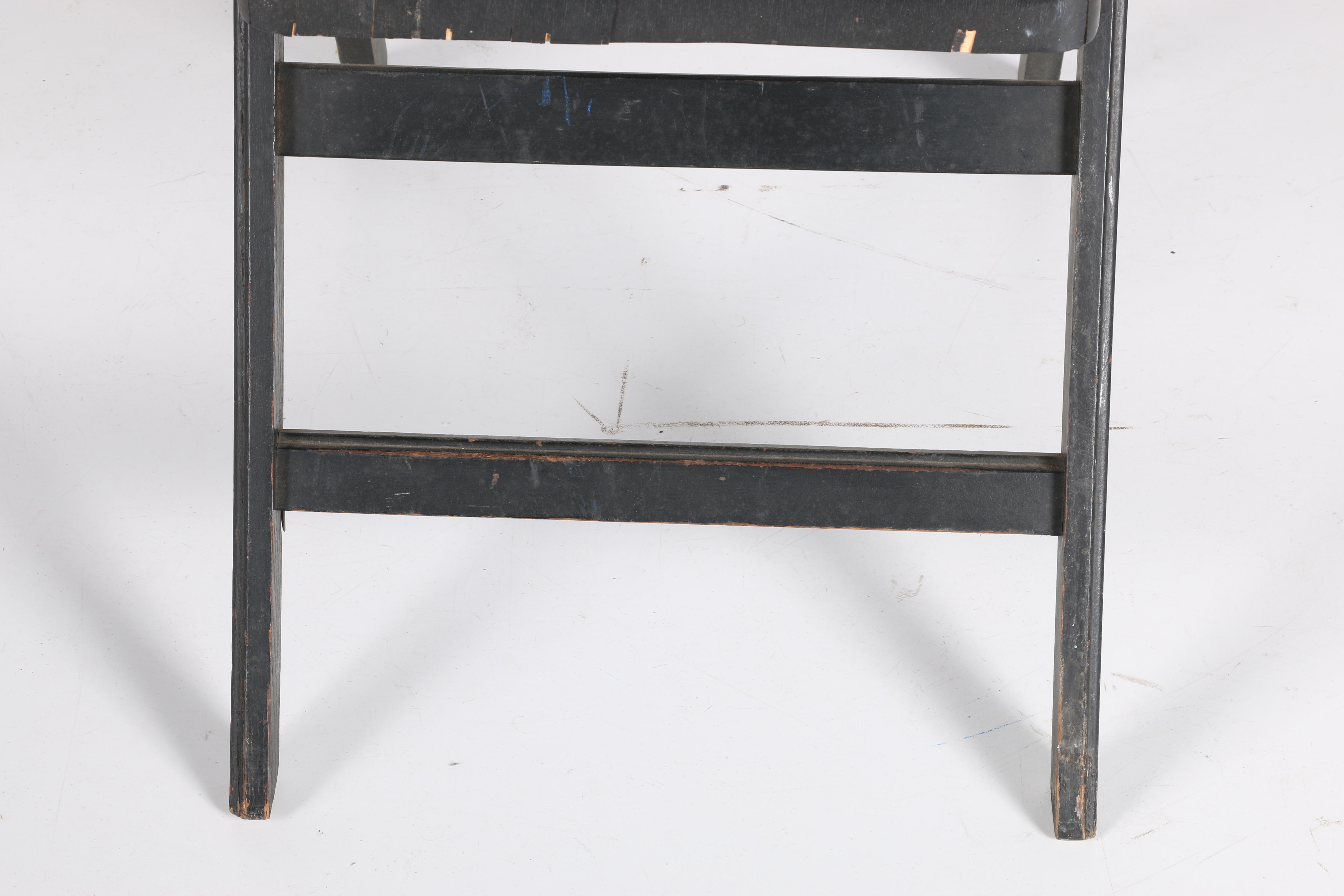 Vintage Floral-Decorated Folding Chairs