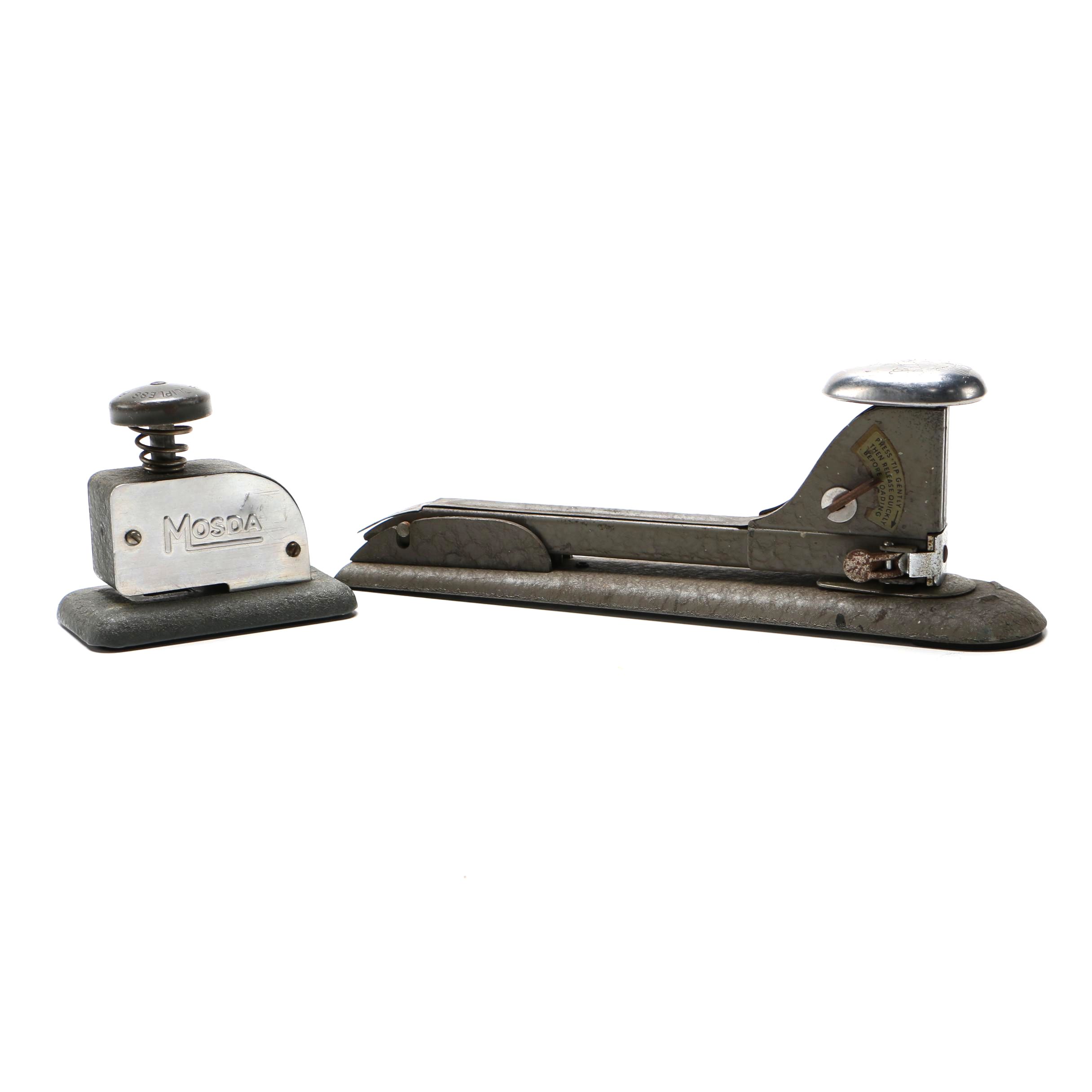 Vintage Stapler and Paper Fastener