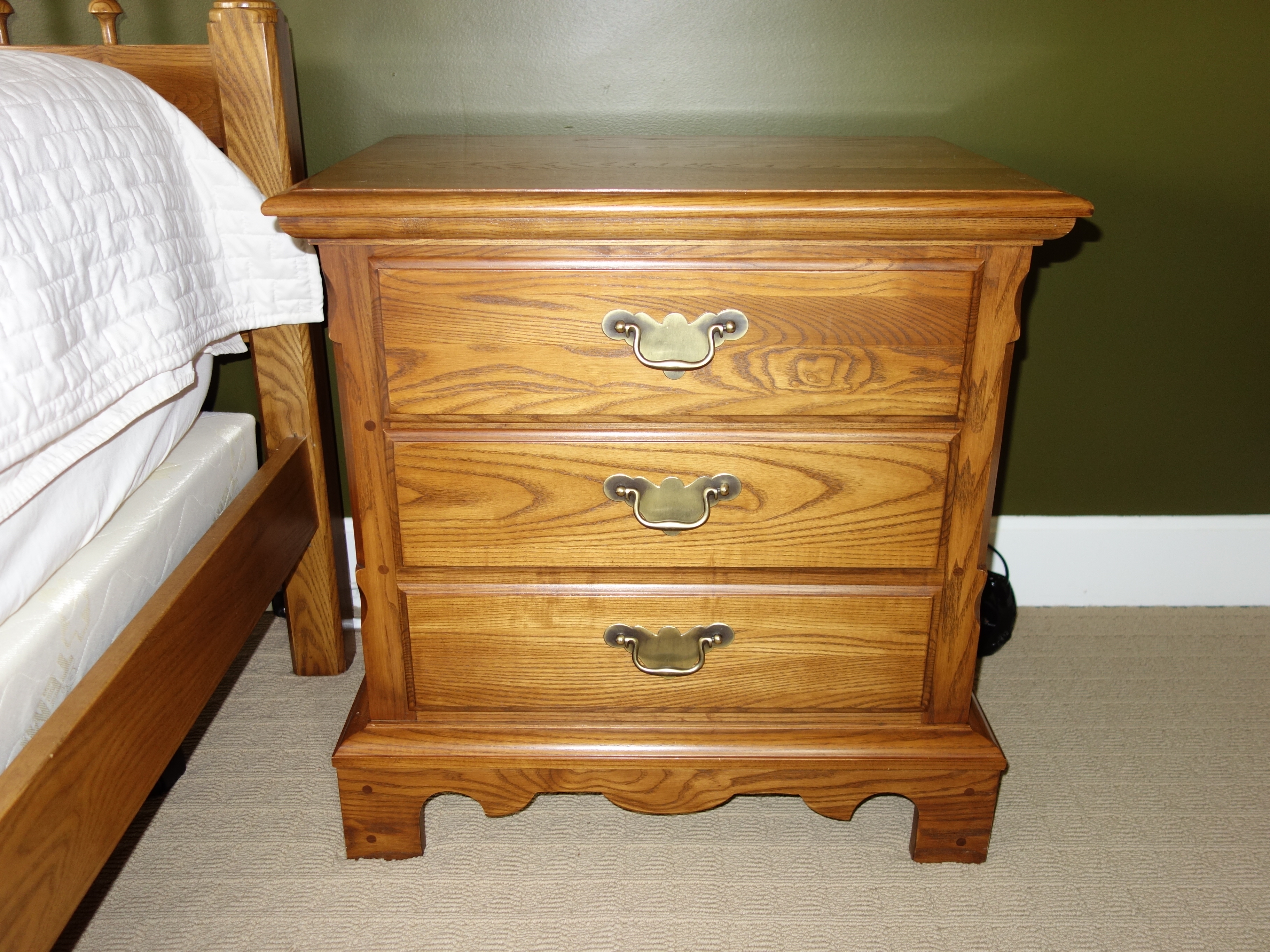 Five-Piece King Size Bedroom Set by Durham Furniture