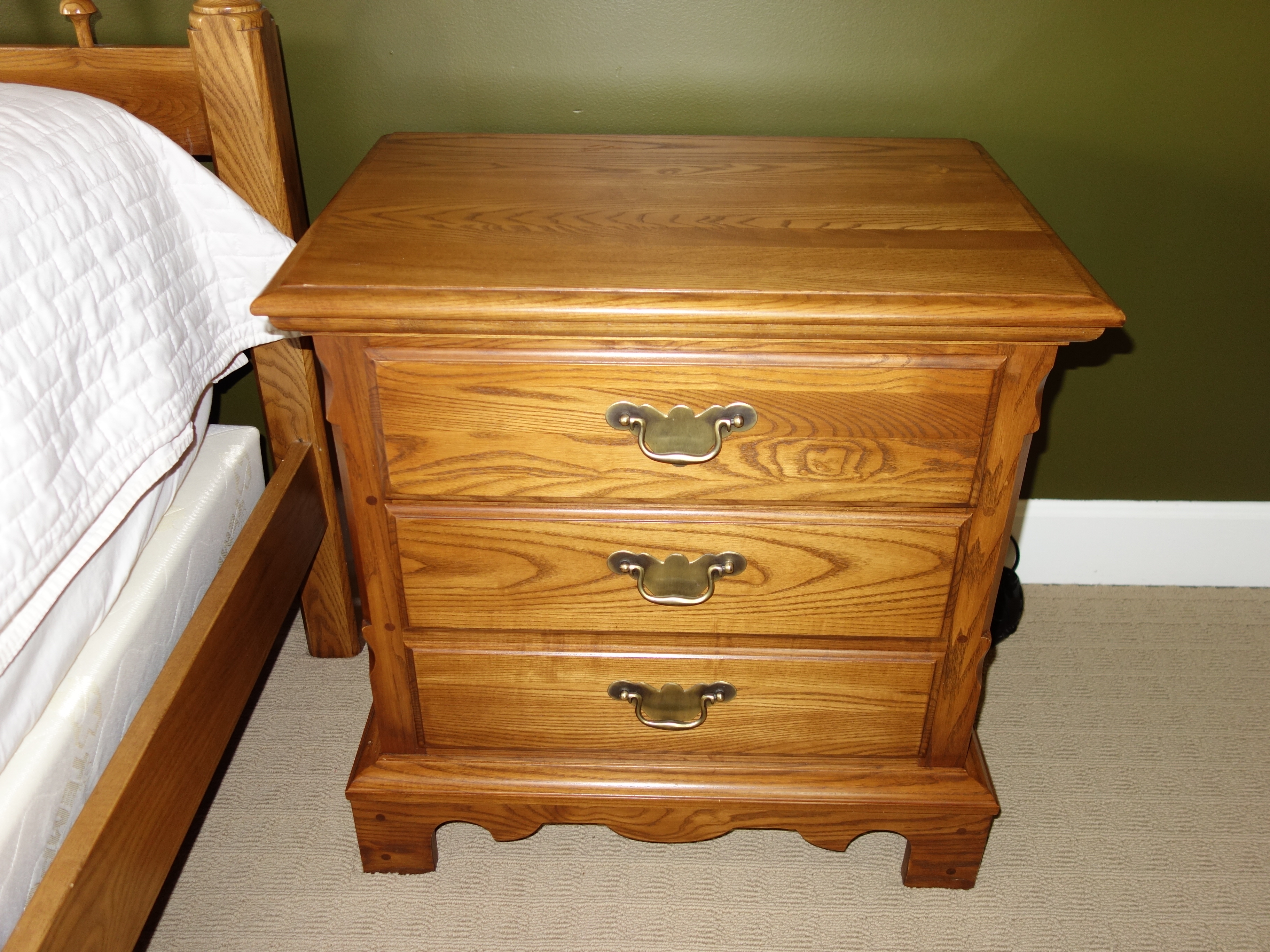 Five-Piece King Size Bedroom Set by Durham Furniture