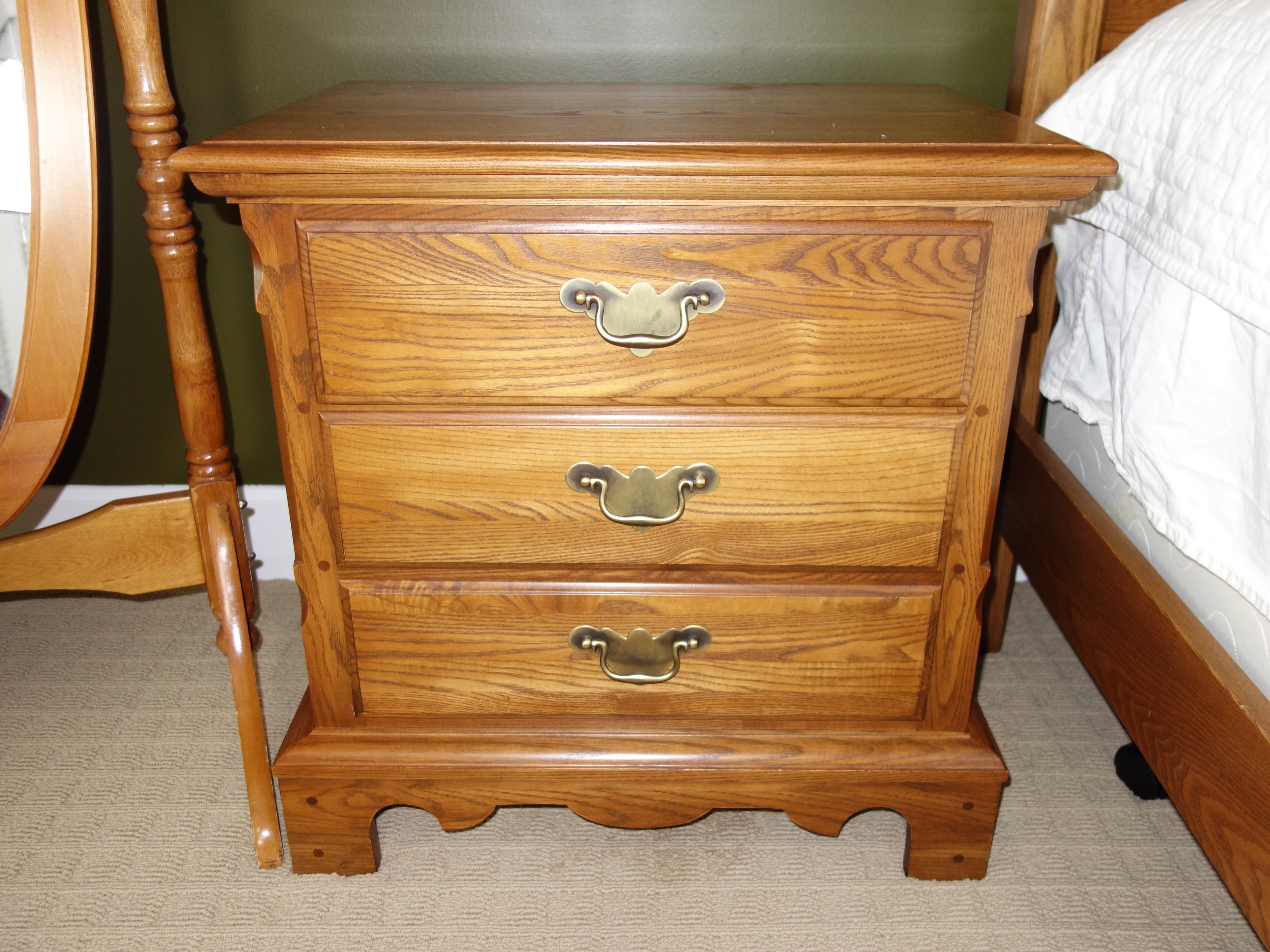 Five-Piece King Size Bedroom Set by Durham Furniture