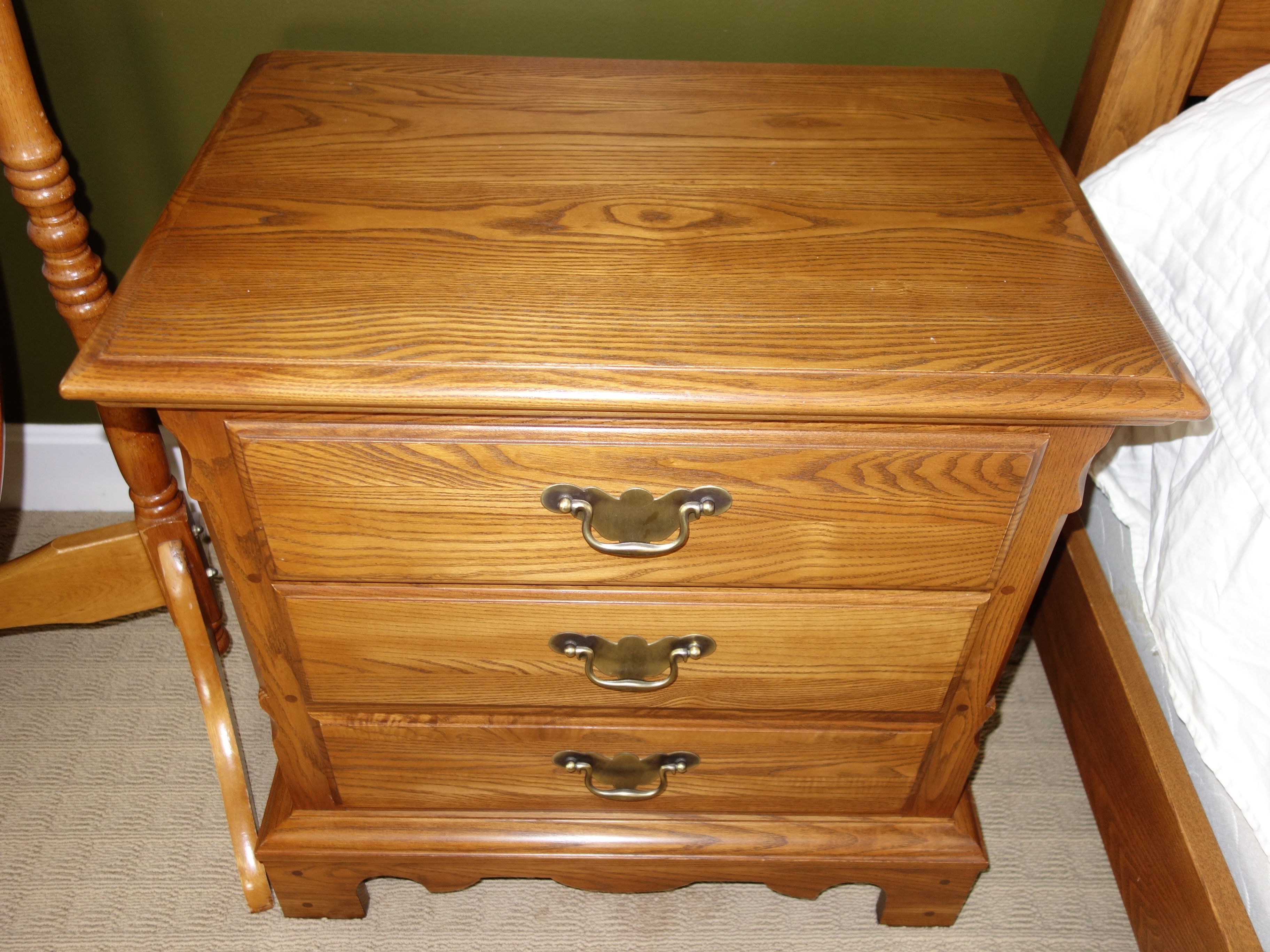 Five-Piece King Size Bedroom Set by Durham Furniture