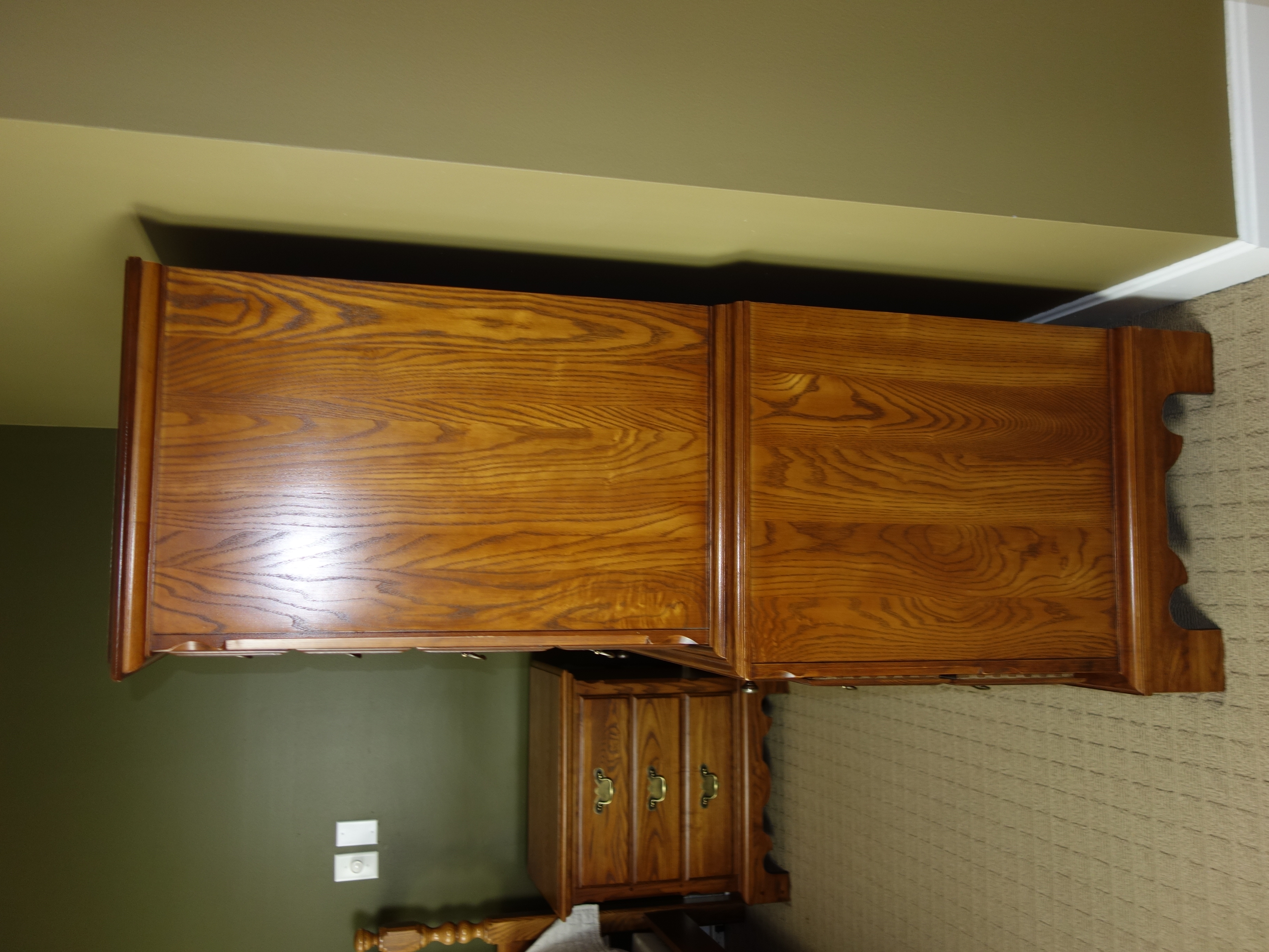 Five-Piece King Size Bedroom Set by Durham Furniture