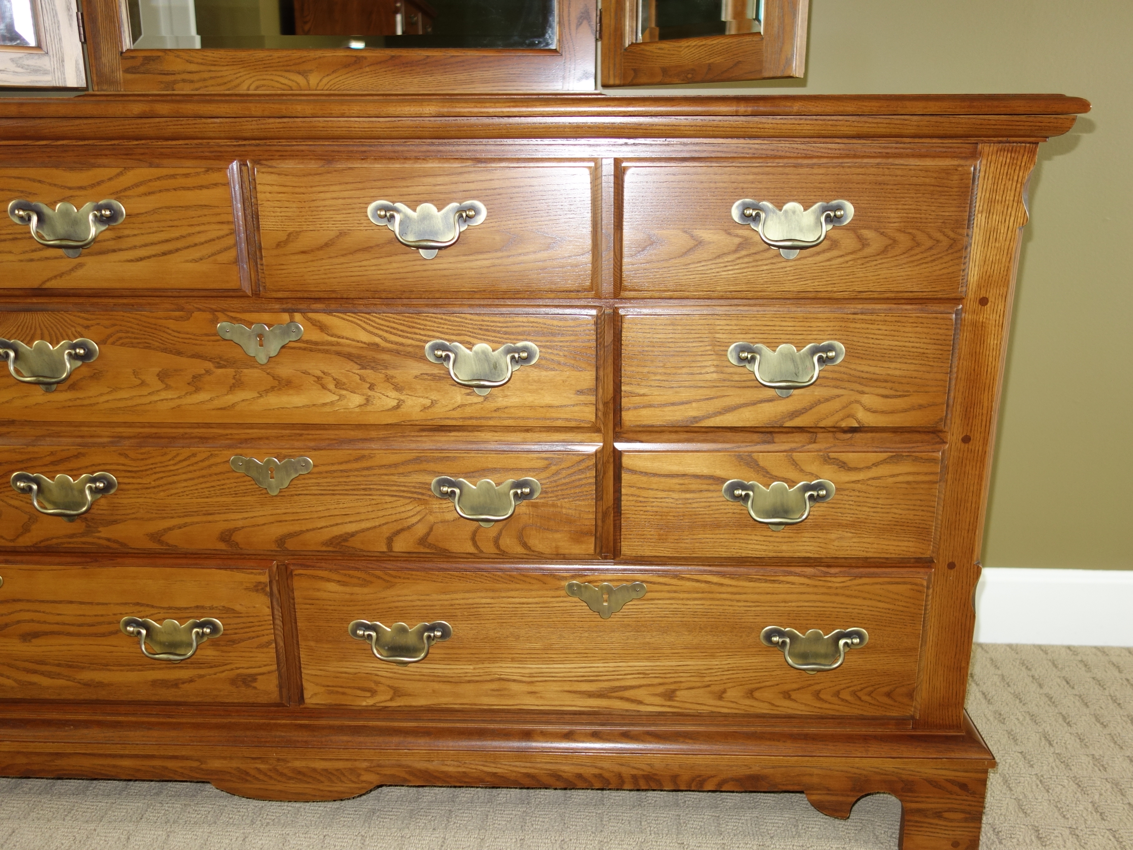 Five-Piece King Size Bedroom Set by Durham Furniture