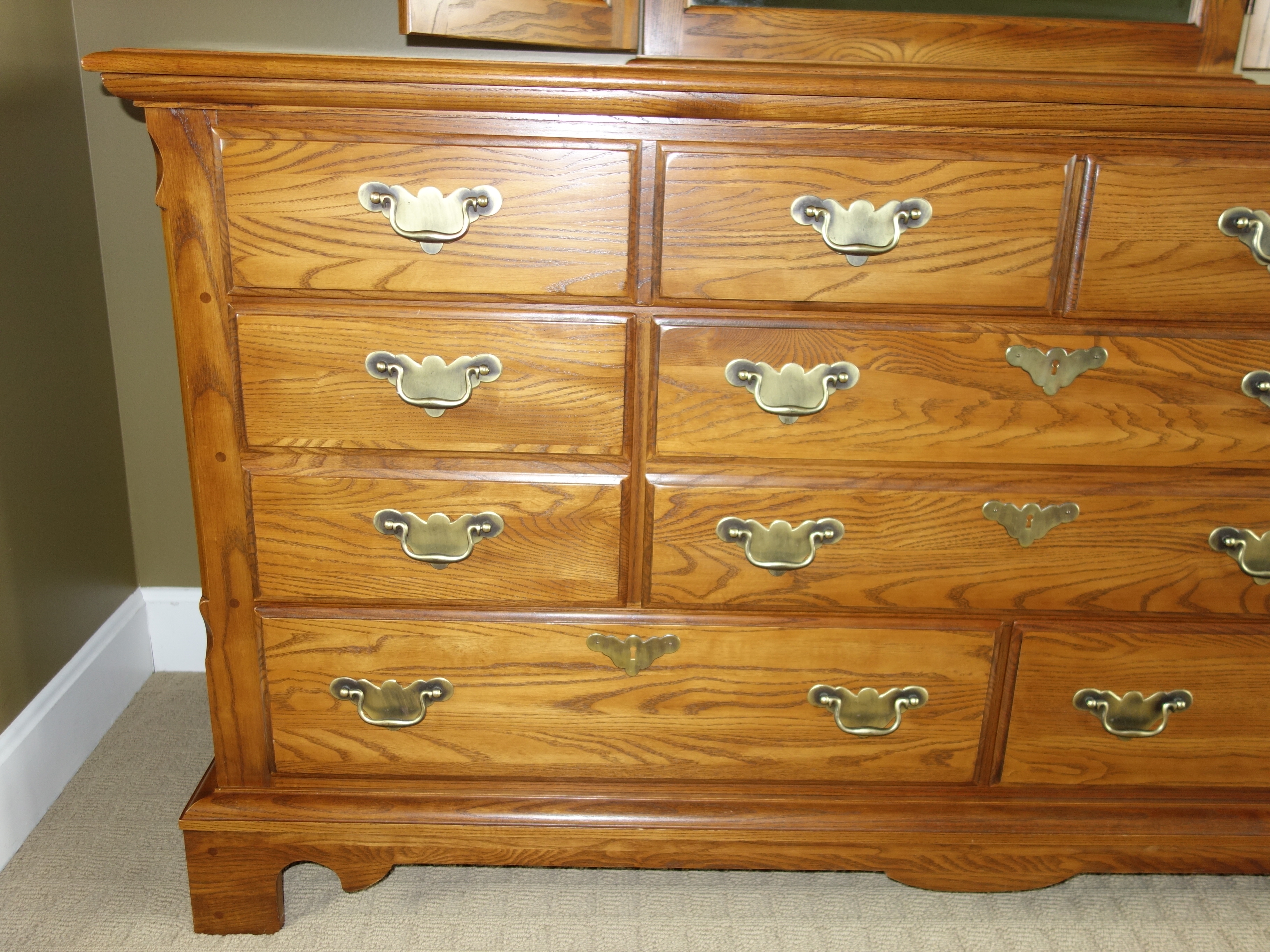 Five-Piece King Size Bedroom Set by Durham Furniture